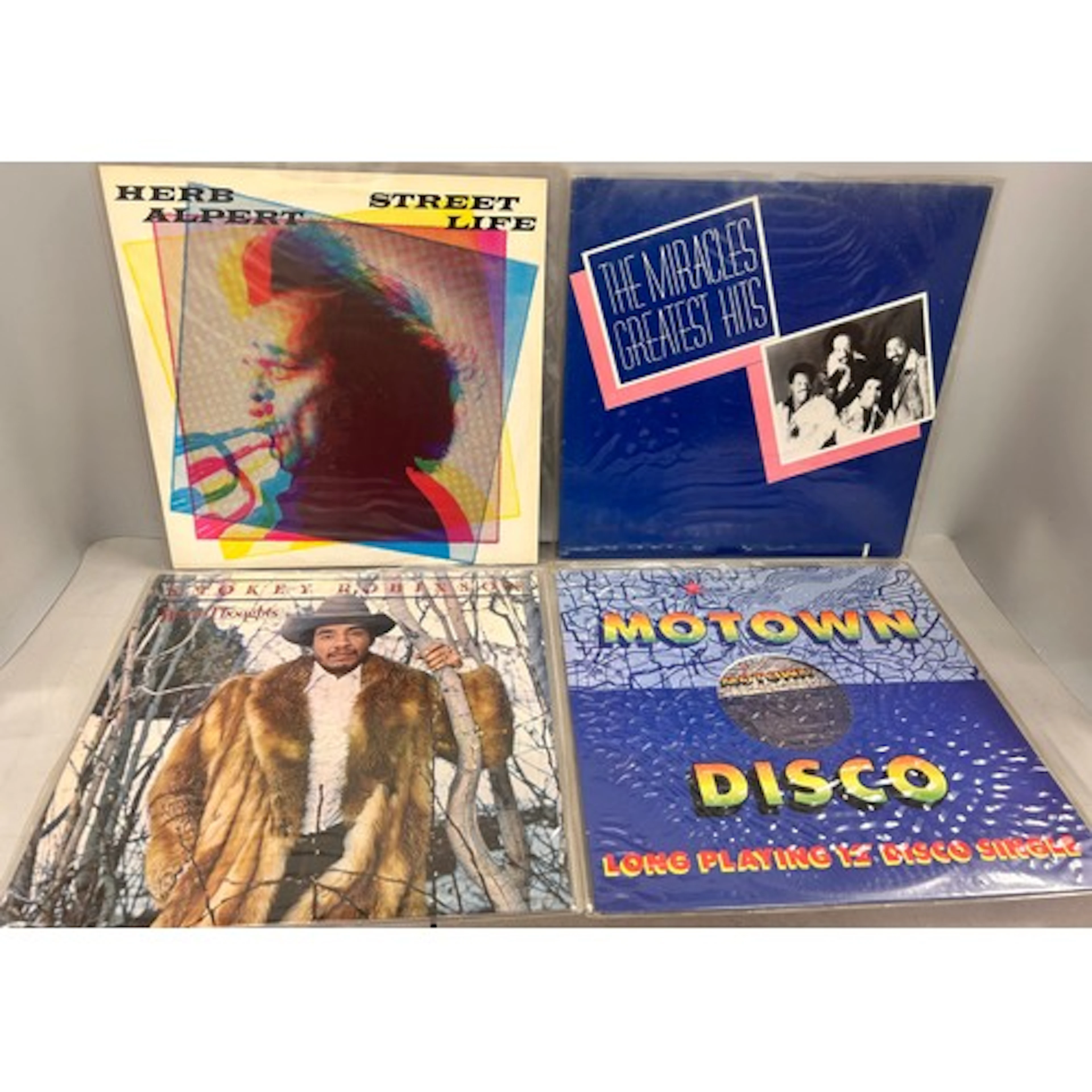 Collection of vinyl LP records and 12" singles to include He...