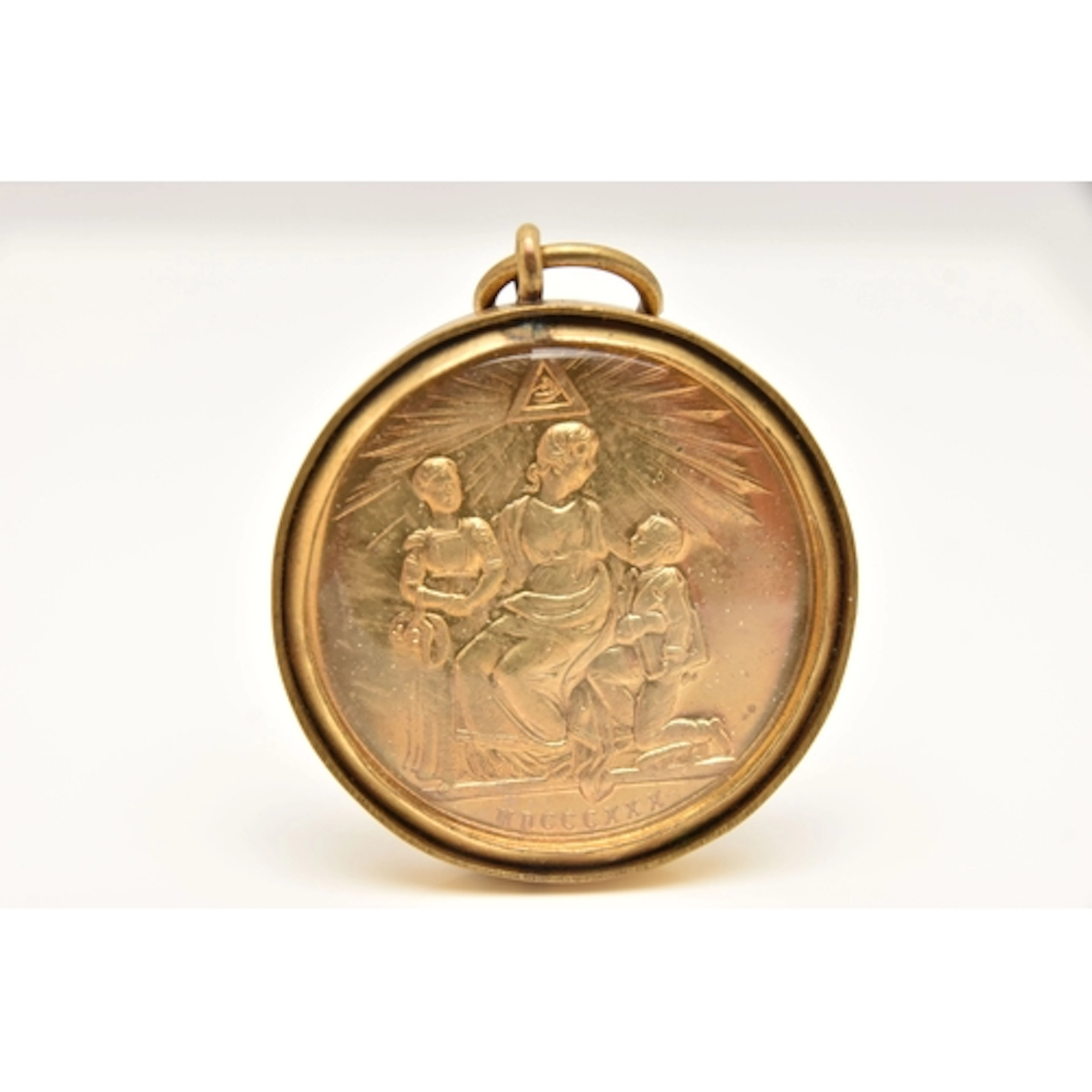 A MASONIC JEWEL MEDAL, inscribed 'Honourable Testimonial of ...