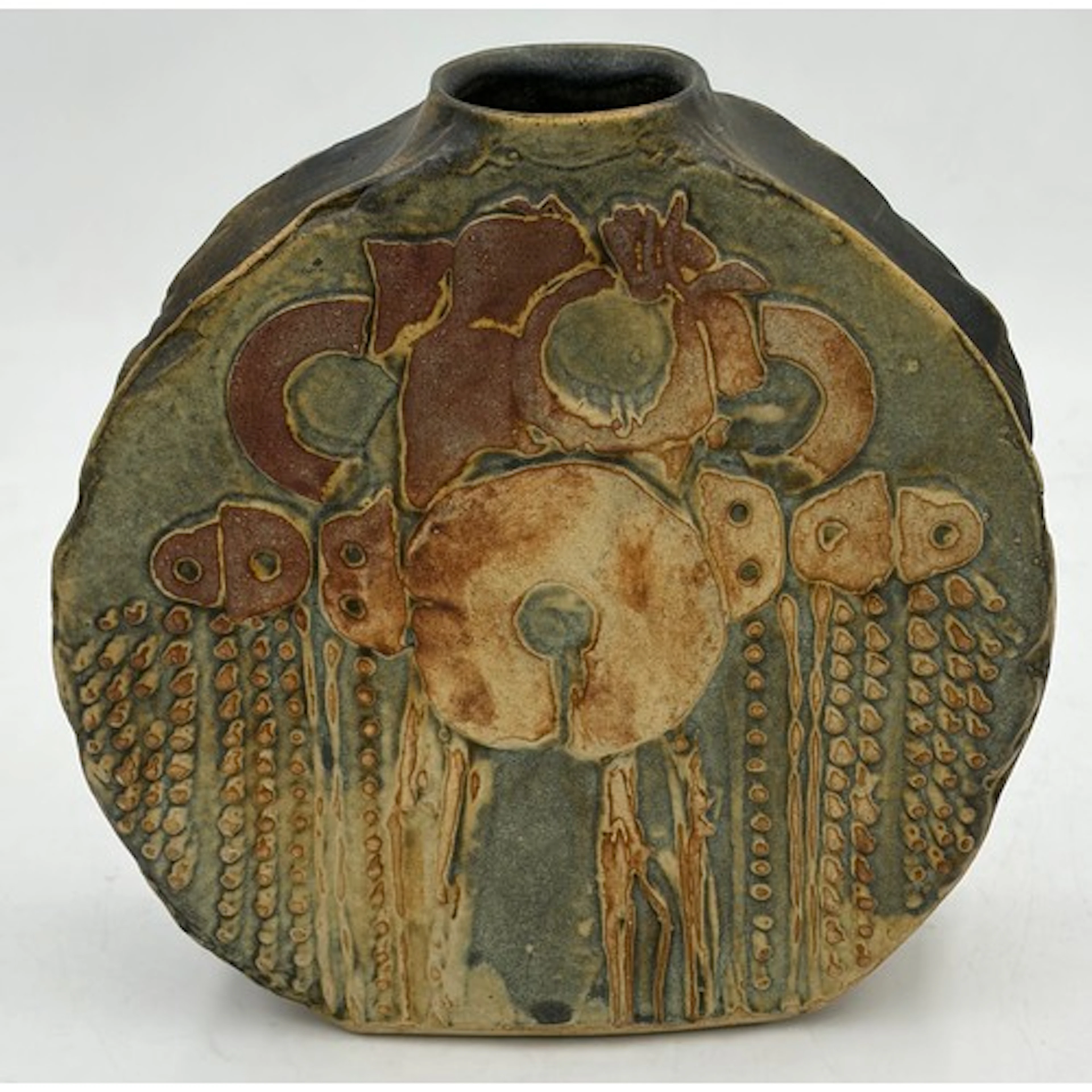 Bernard Rooke (British, b.1938) studio pottery vase. Marked ...