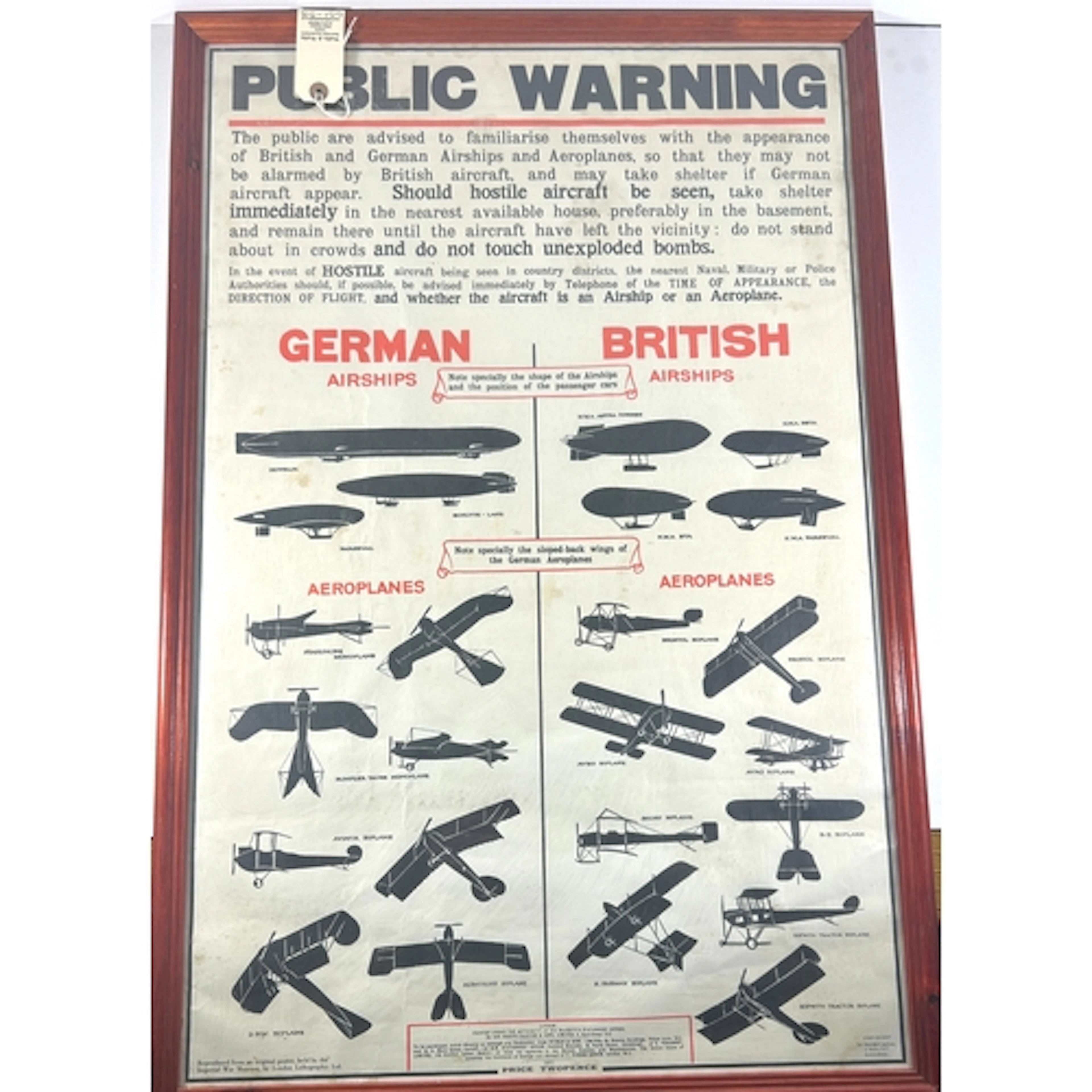 Well framed poster (520mm across x 790mm) depicting silhouet...