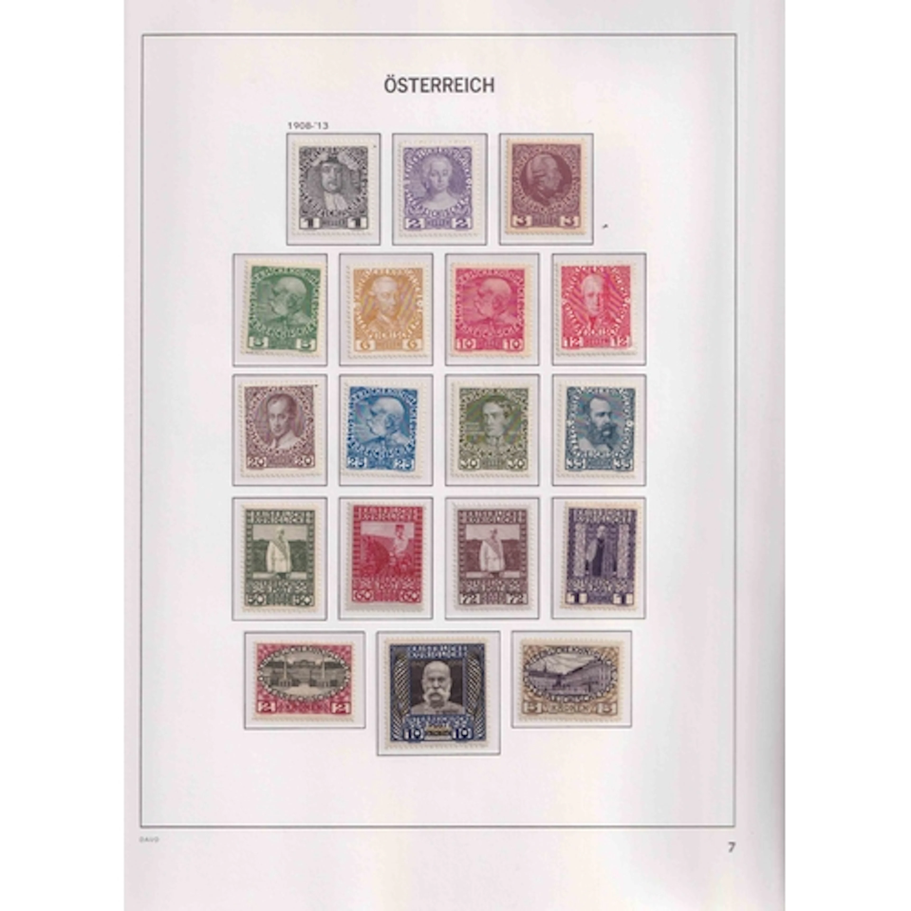 1867/1995 mint collection in 3 printed Davo Albums with an a...