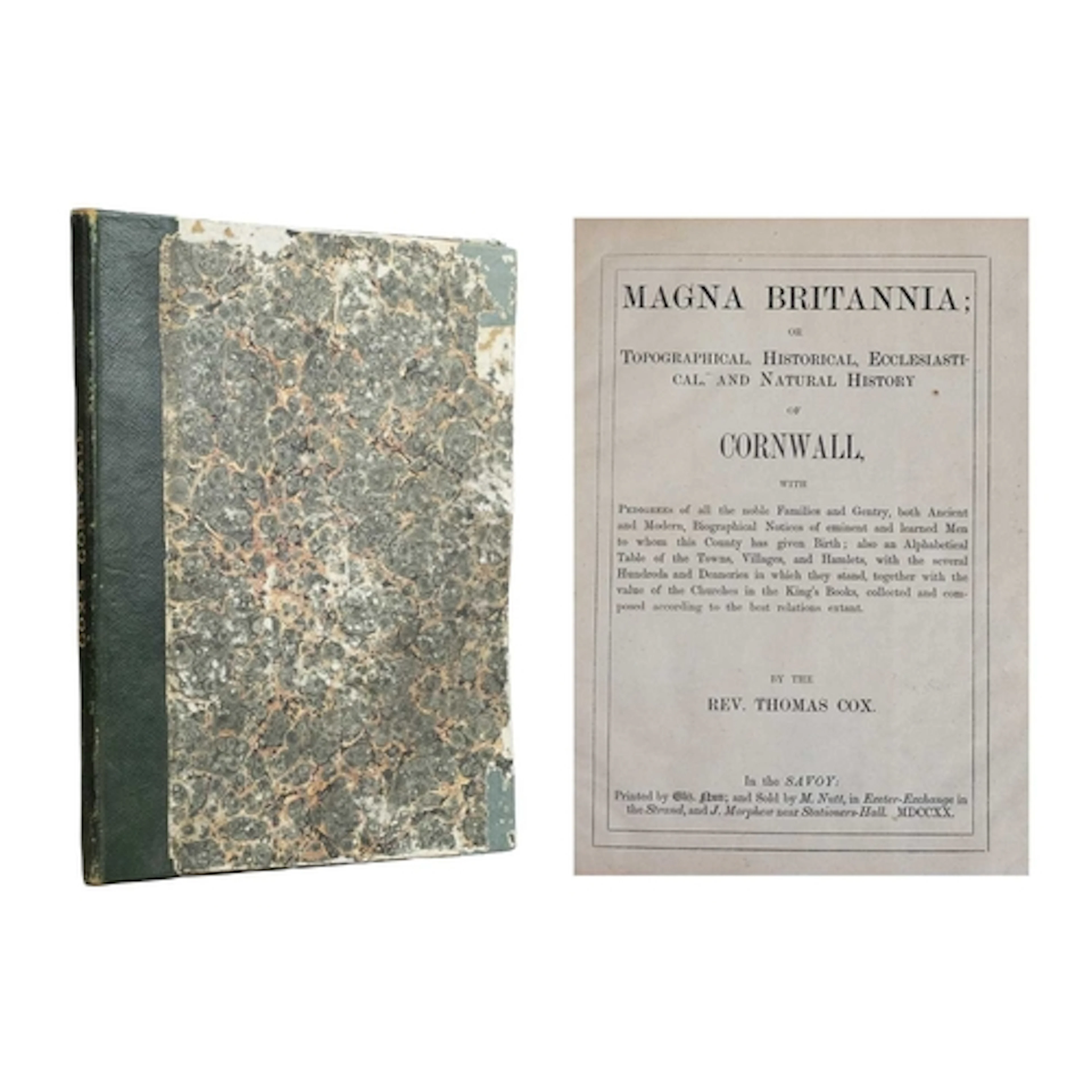 (Cornwall) Thomas Cox Magna Britannia et Hibernia, Antiqua &...