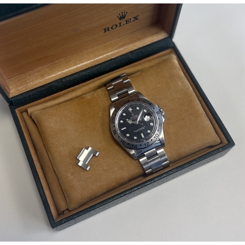 ROLEX: A good gent’s Oyster Perpetual Explorer II wristwatch...