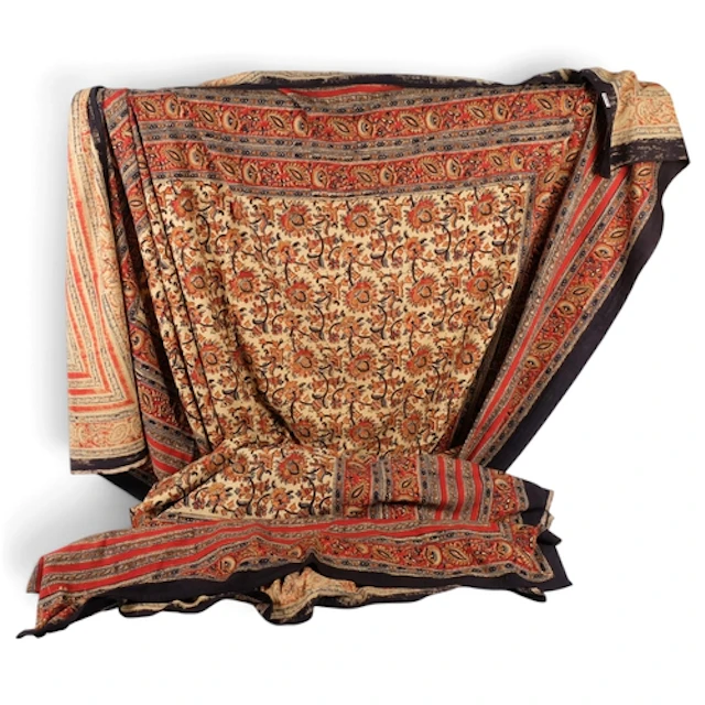 A large Indo-Persian printed textile