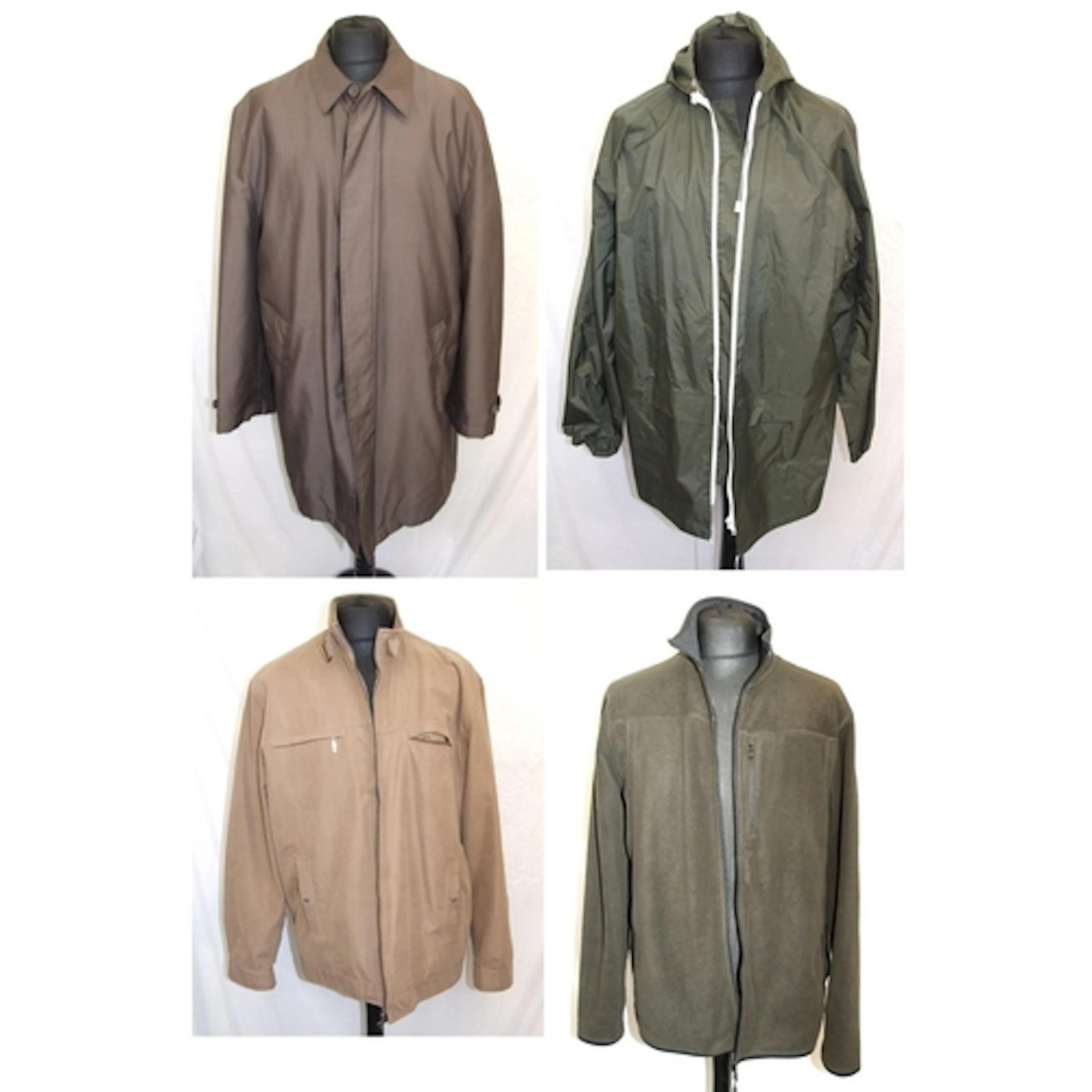Mens M&S Autograph Brown Mac size XL, Fei Sports beige jacke...