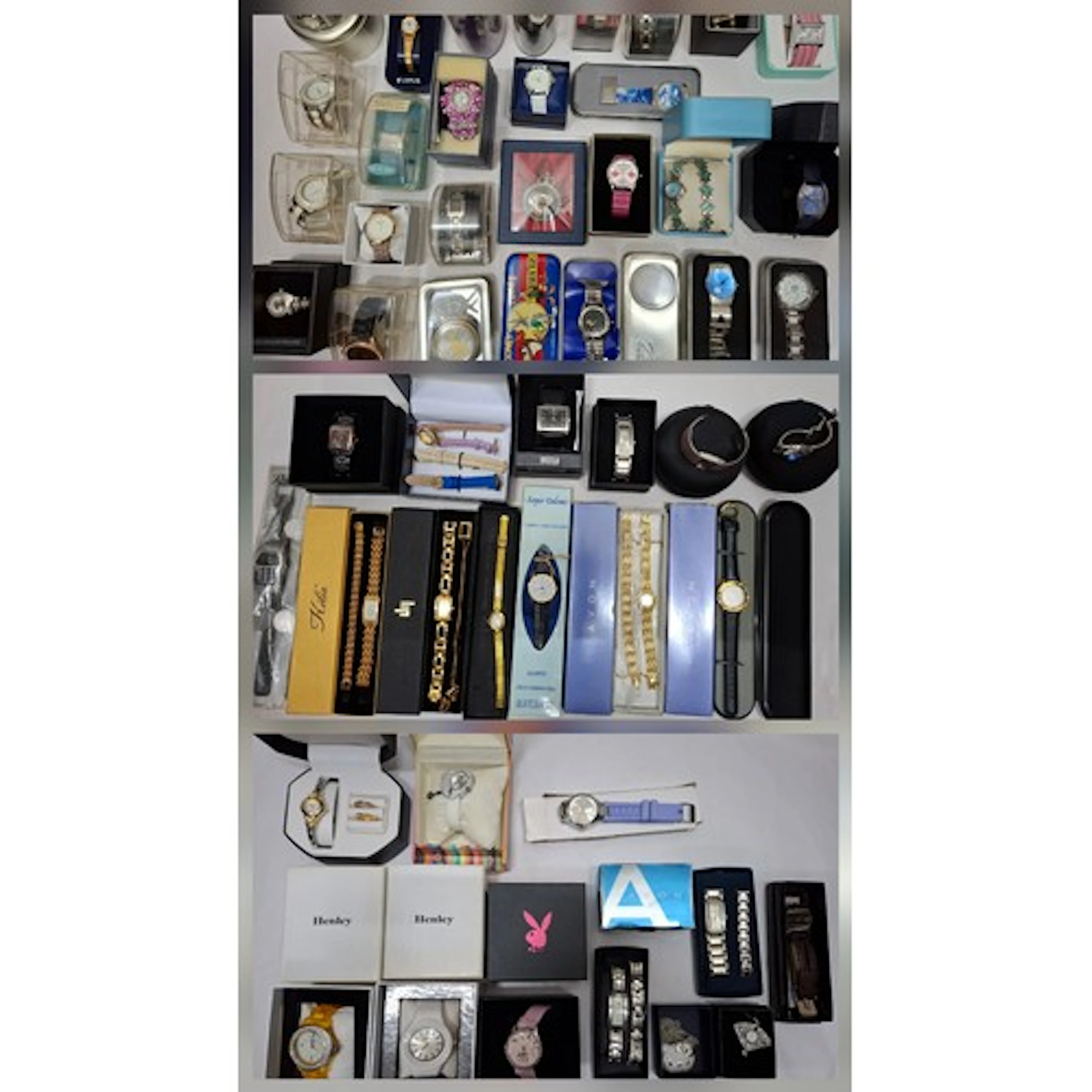 A quantity of boxed fashion watches to include Philip Mercie...