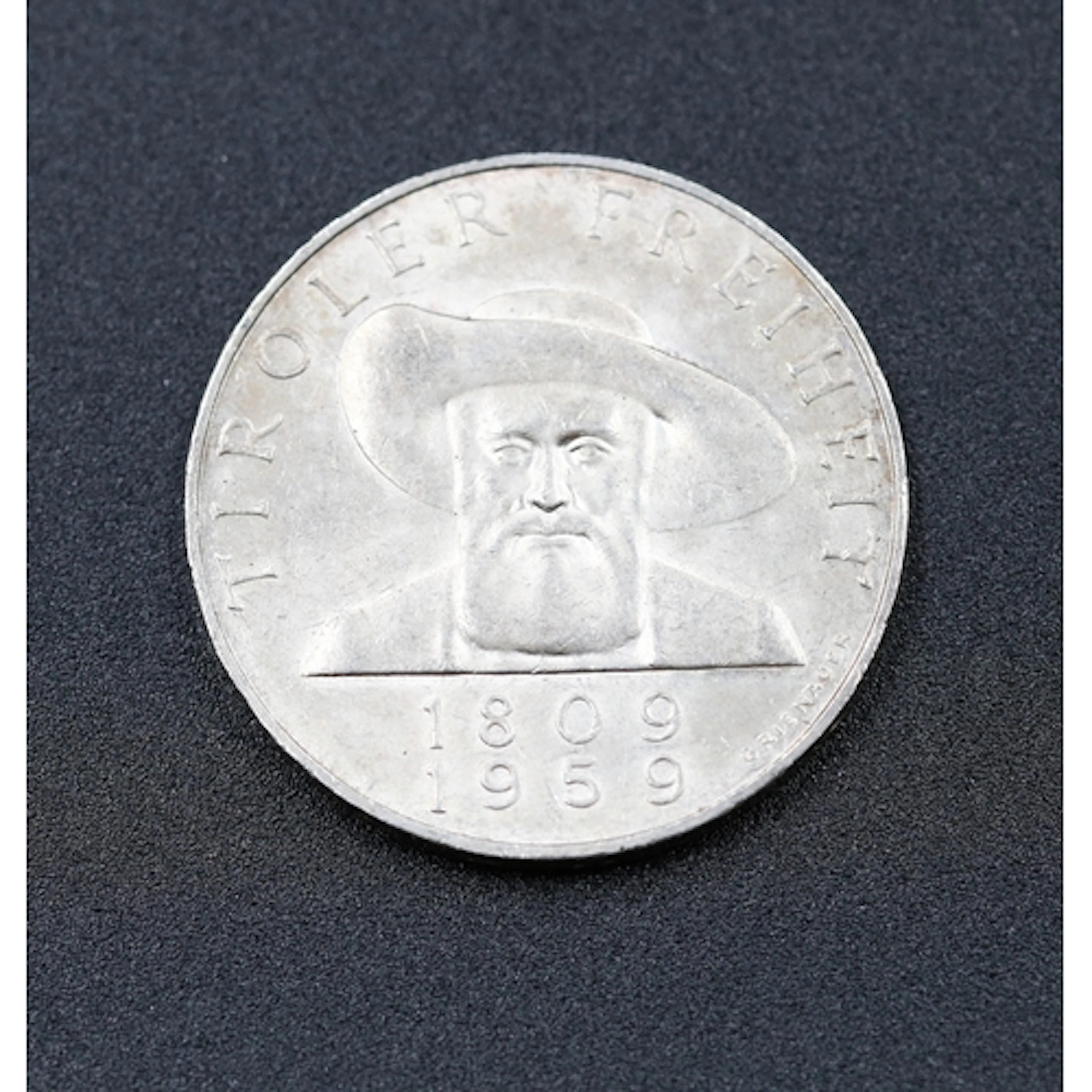 Silver Commemorative Austrian 50 Schilling Coin the 150th An...