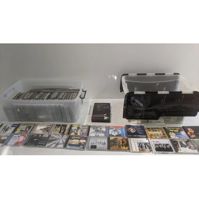 A large collection of musical related CDs to include example...