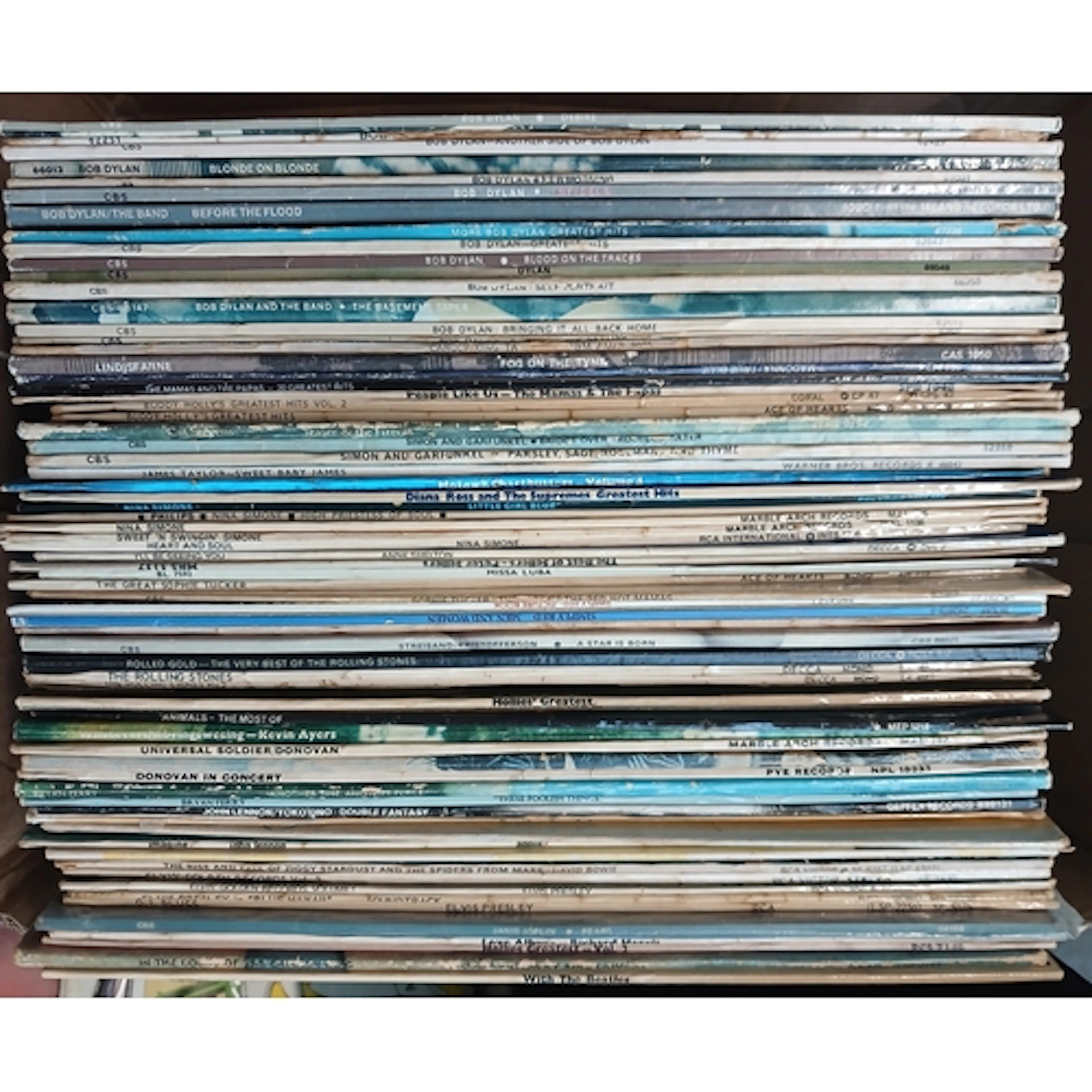 A box of approx. 70 LPs, various artists, circa 1960s to 198...