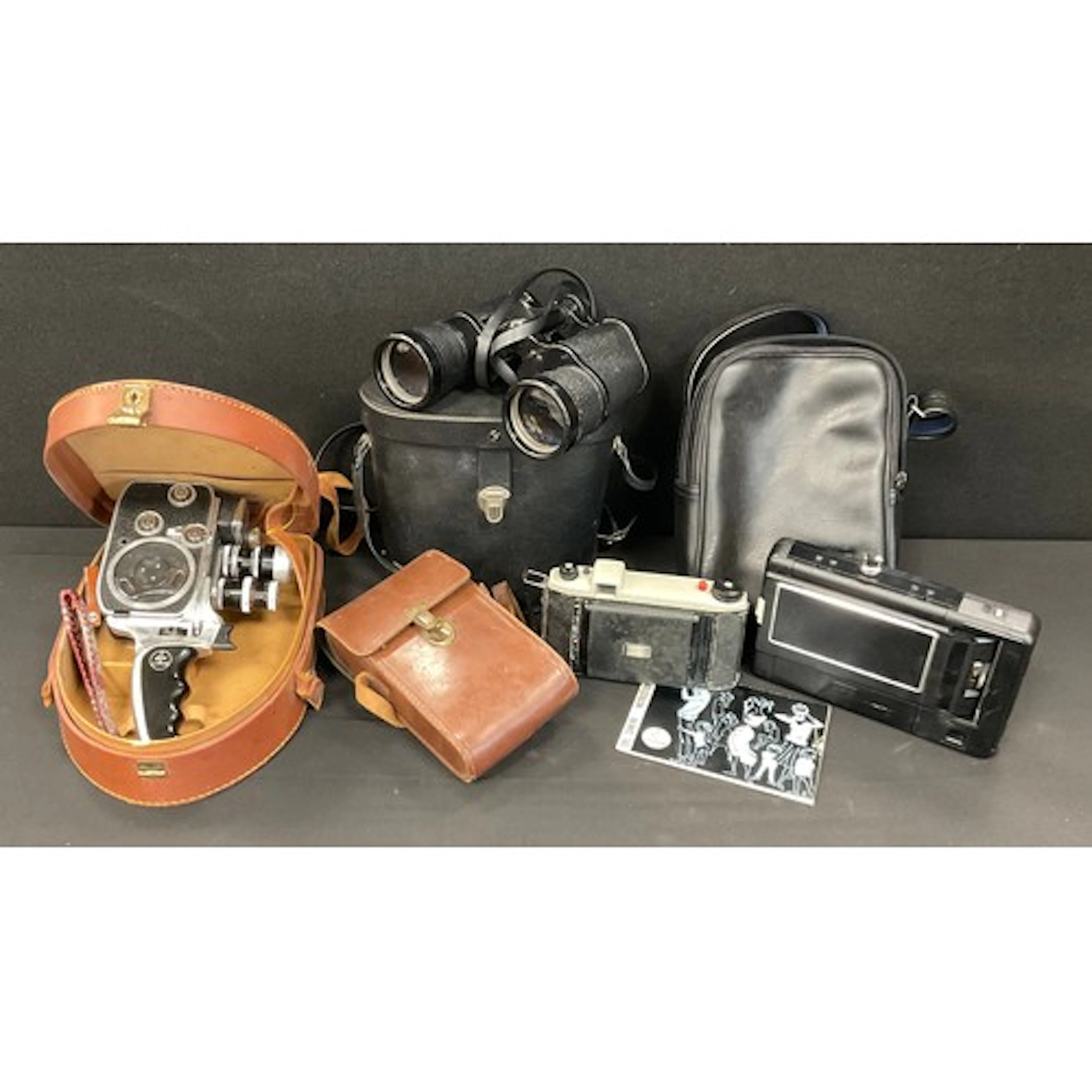 Cameras & Equipment - A Bolex Paillard 8L Cine camera, arche...