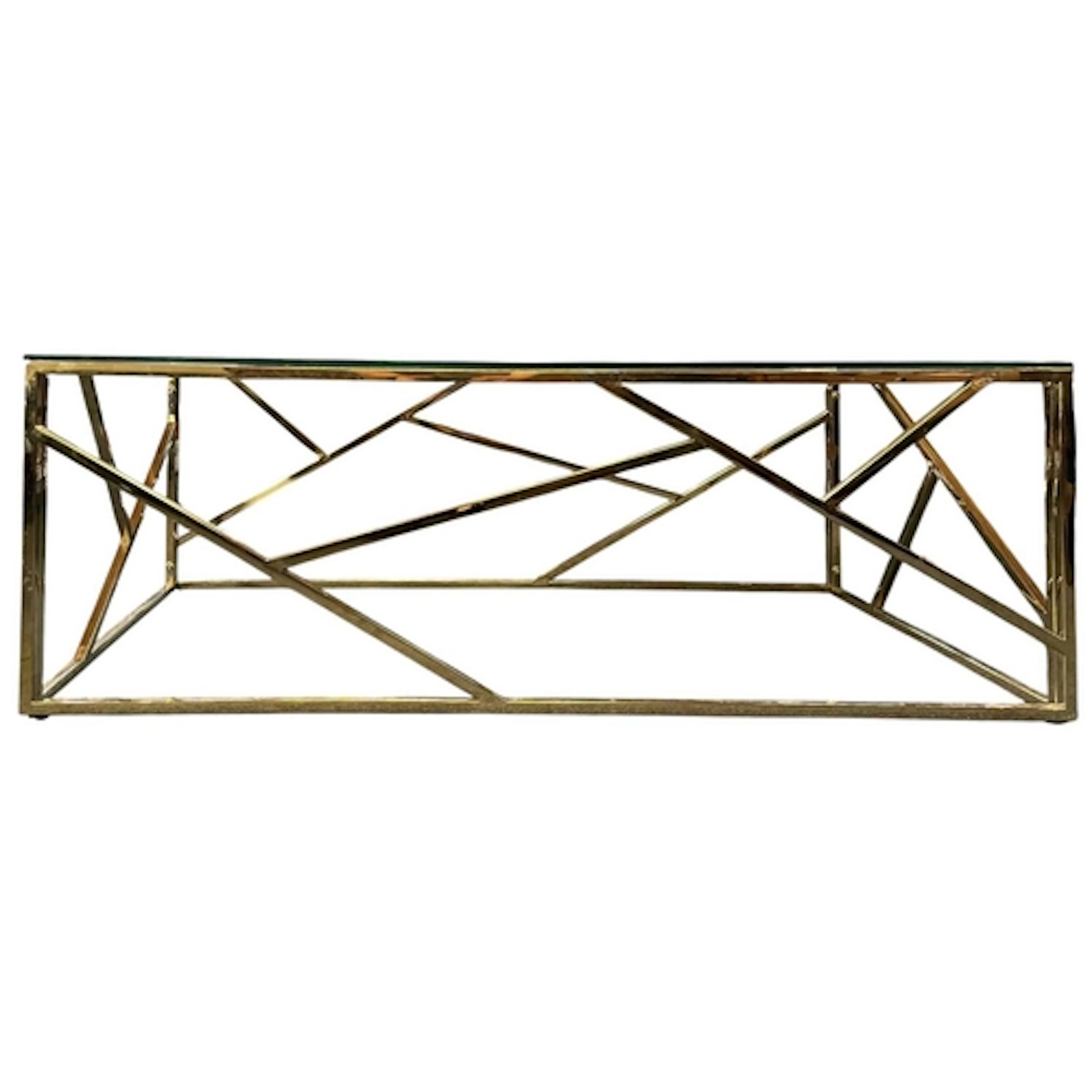 Lazzaro - a contemporary Hollywood Regency coffee table or l...