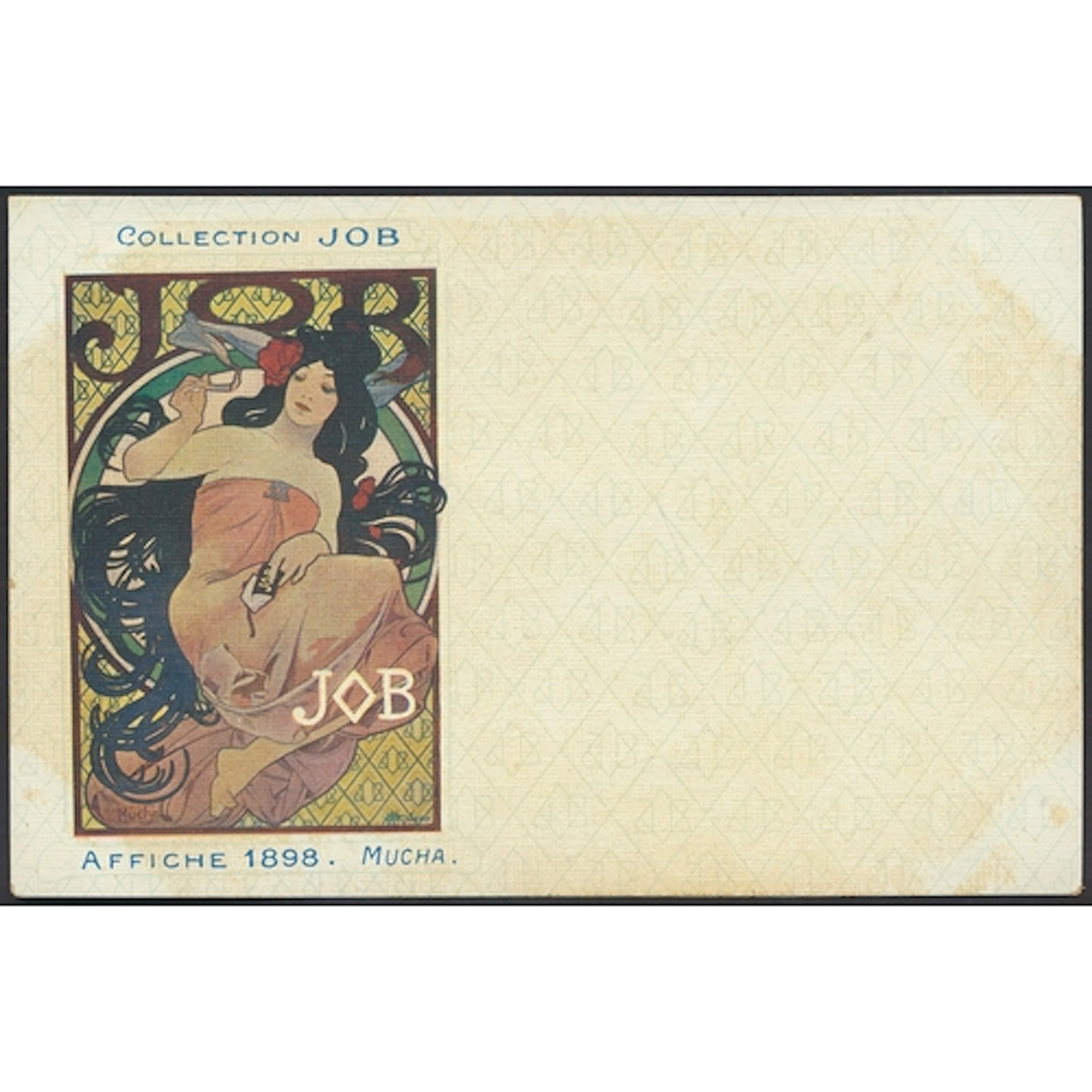 Alphonse Mucha. Art Nouveau colour lithographic advertising ...