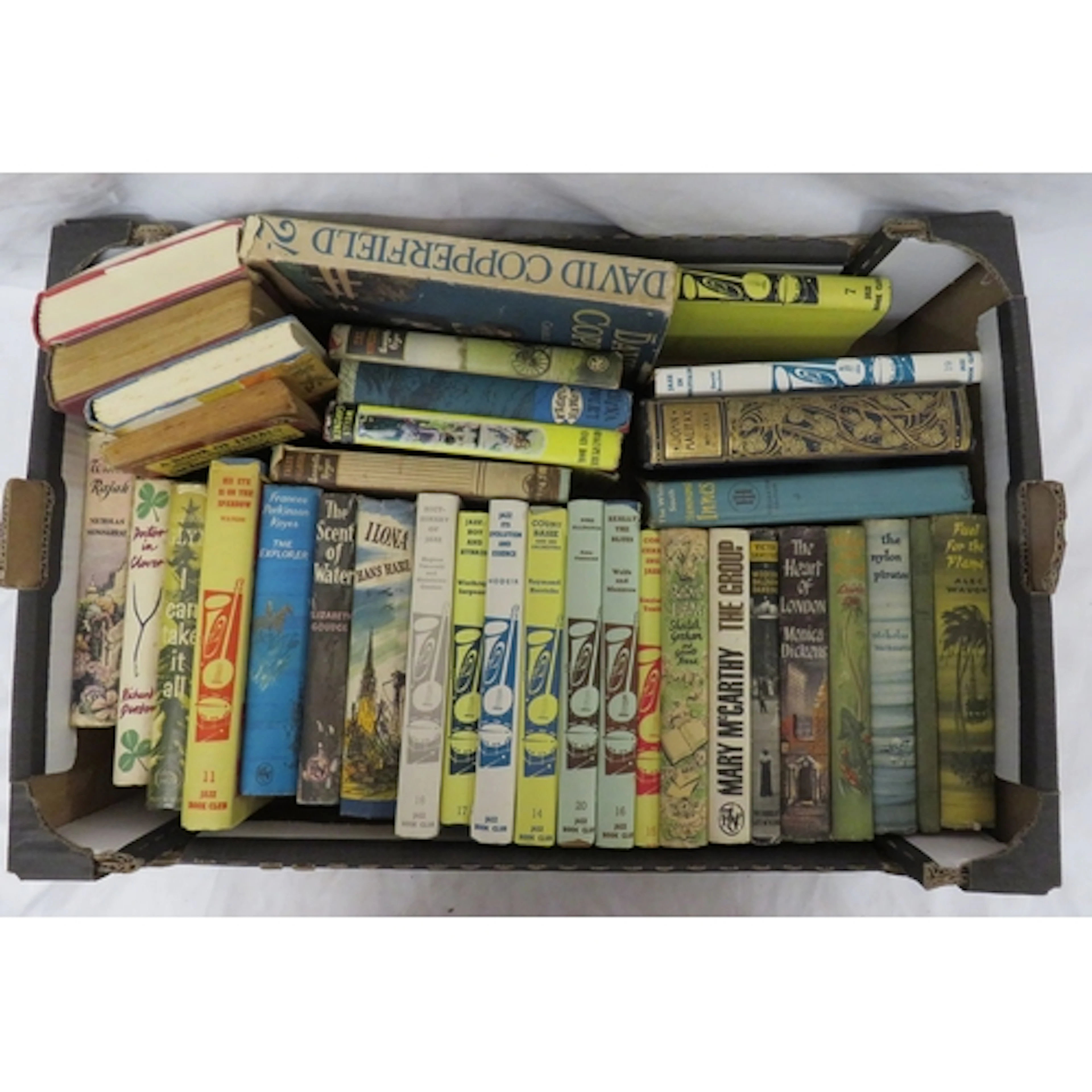 Vintage Hardback Books incl. Cider With Rosie, Heart of Lond...