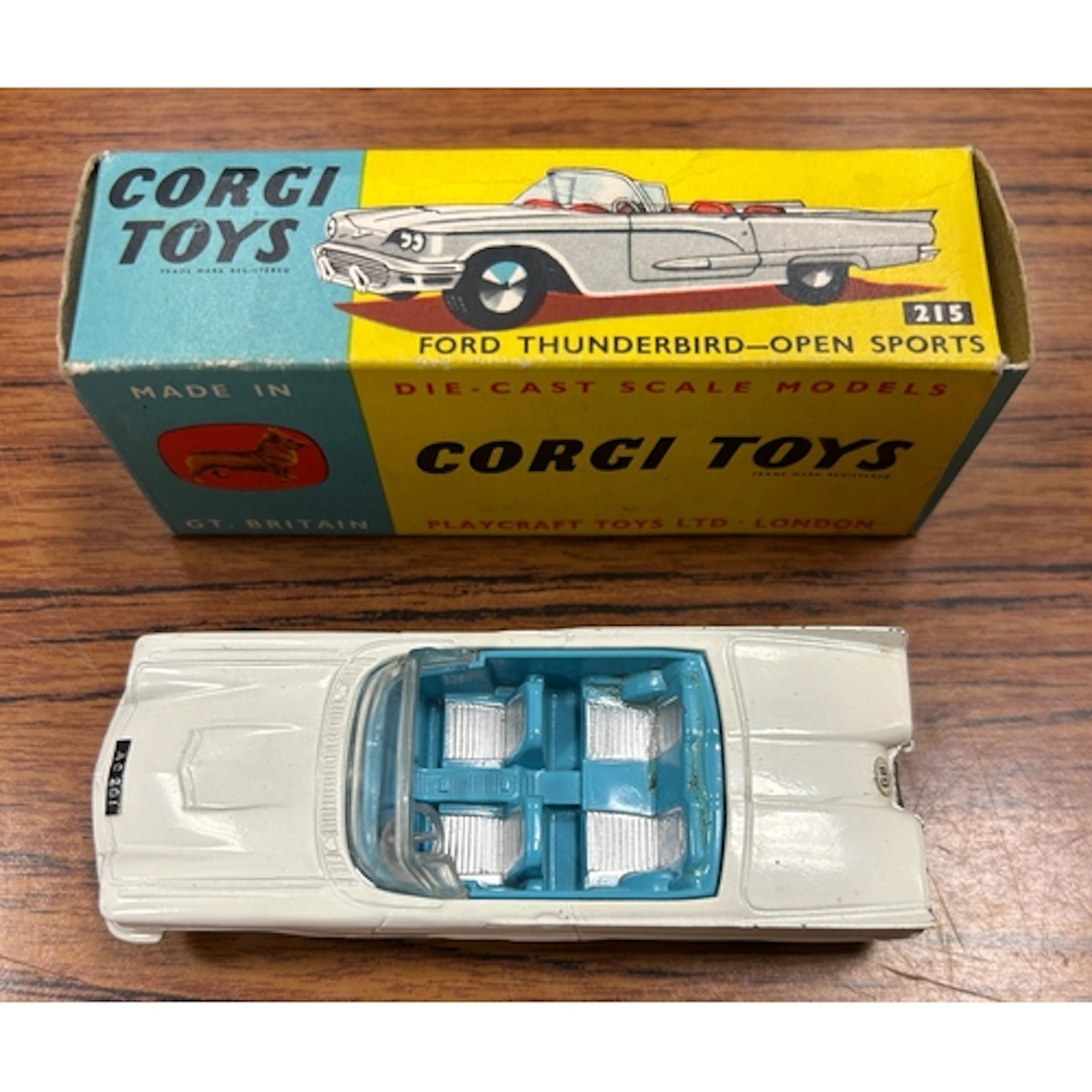 Corgi. Vintage selection of cars generally excellent to near...
