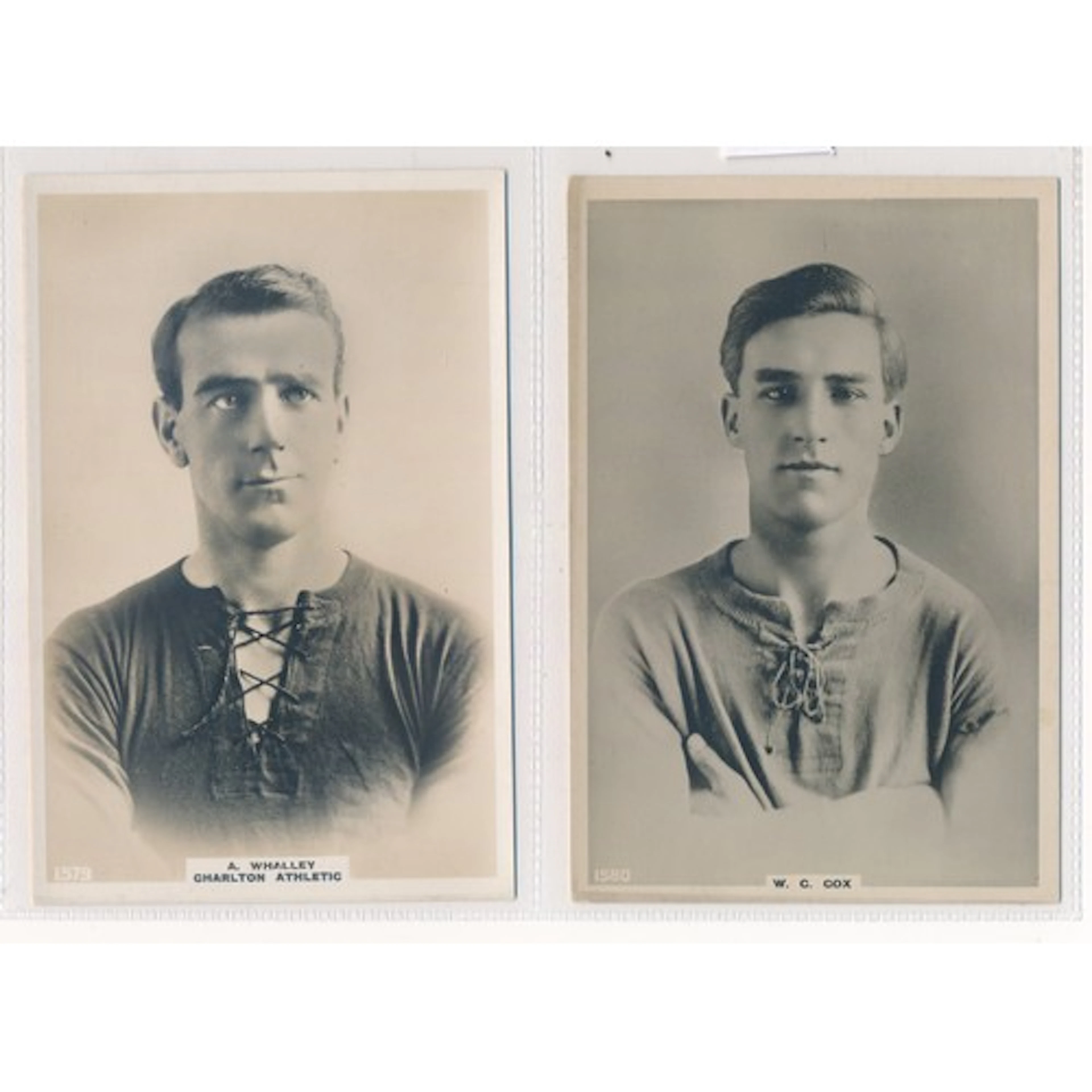 8 x Pinnace Football Cabinet Cards: numbers 535 H. Buddery P...