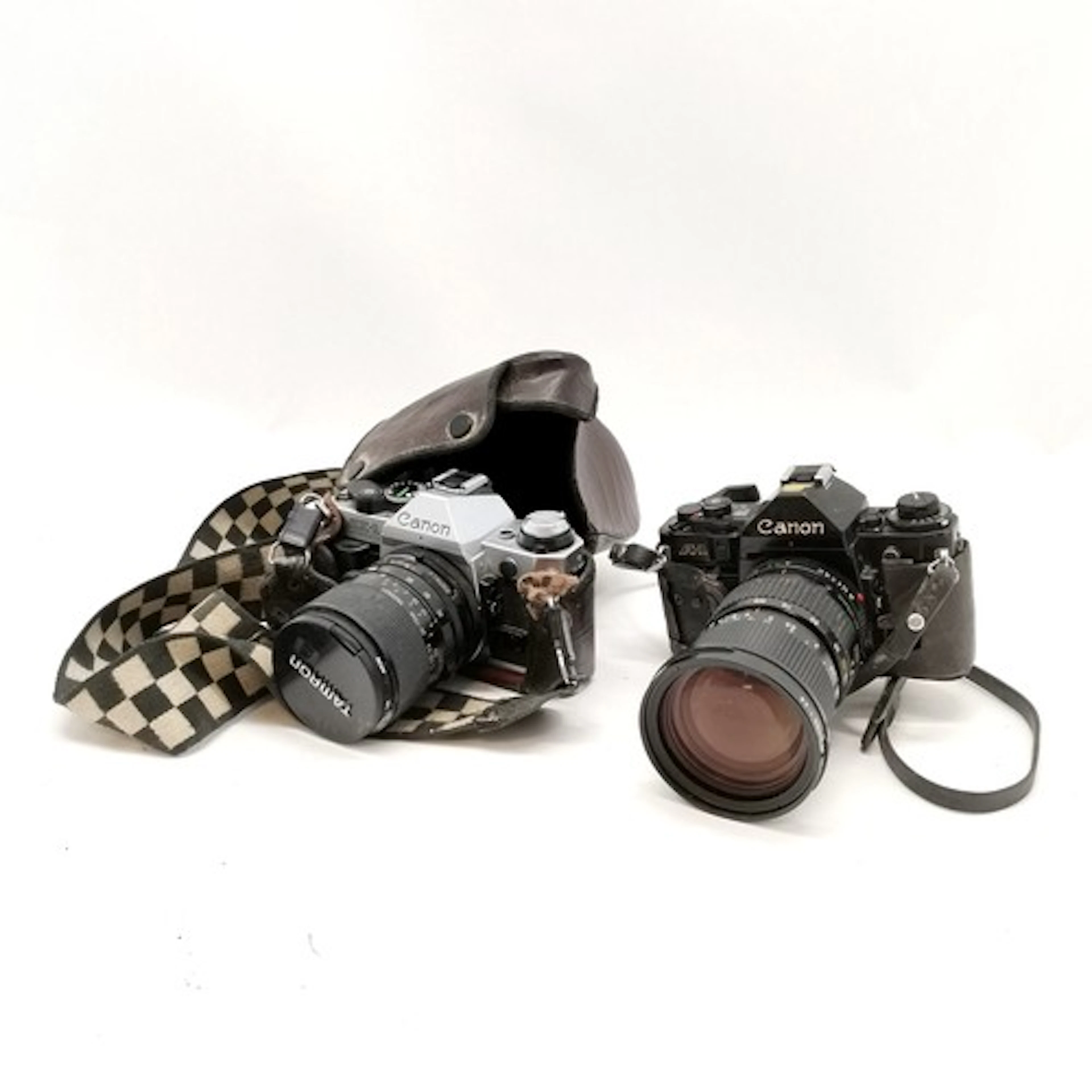 Canon A1 camera with Canon zoom 35-105 lens T/W Canon AE-1 c...