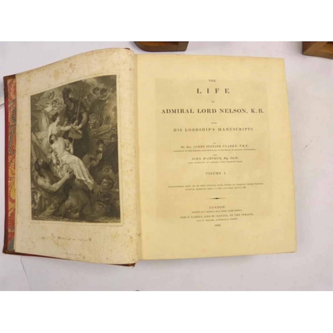 CLARKE JAMES STANIER & MCARTHUR JOHN. The Lif...