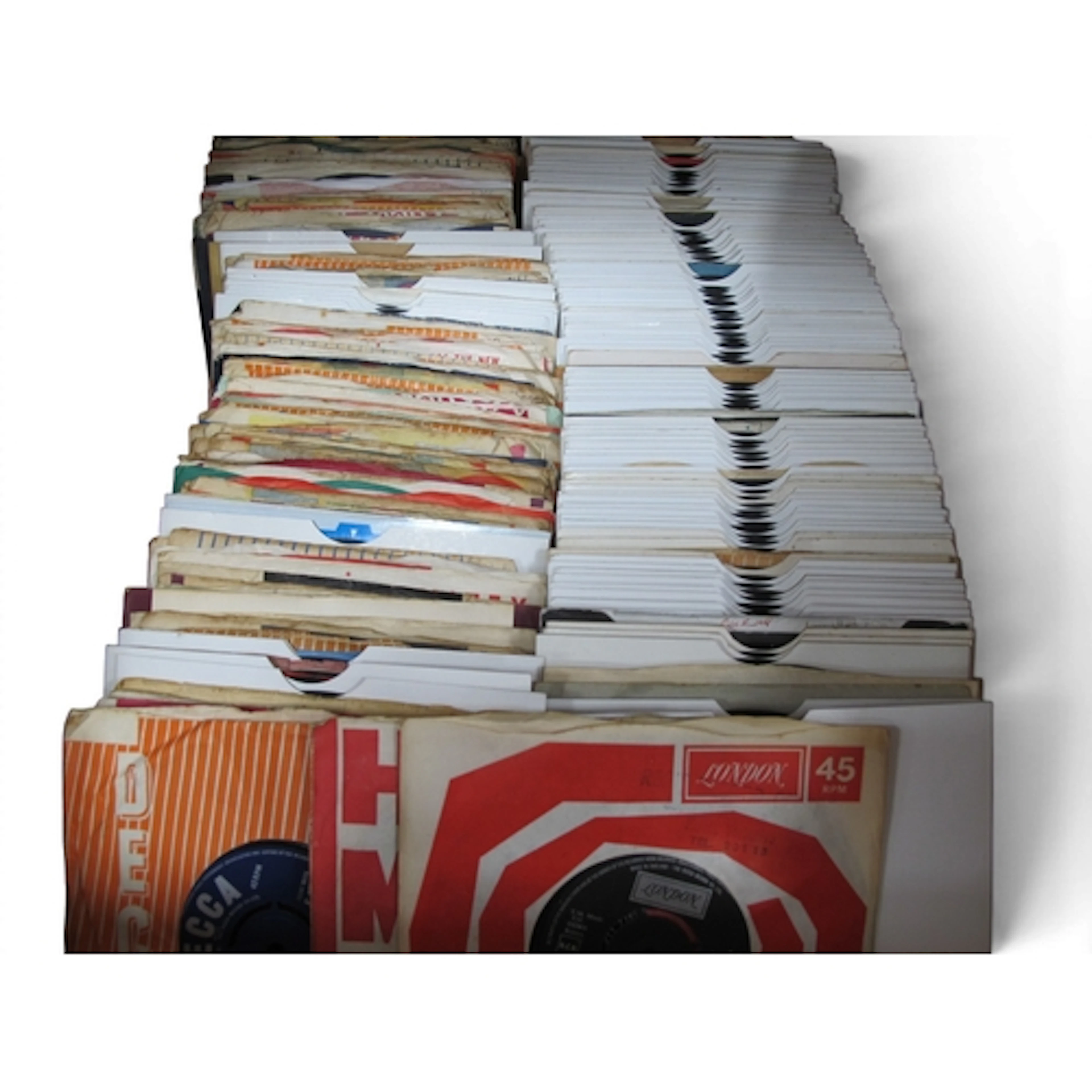 Lot of 200+ 7" Singles, mainly 1960s0, including titles by T...