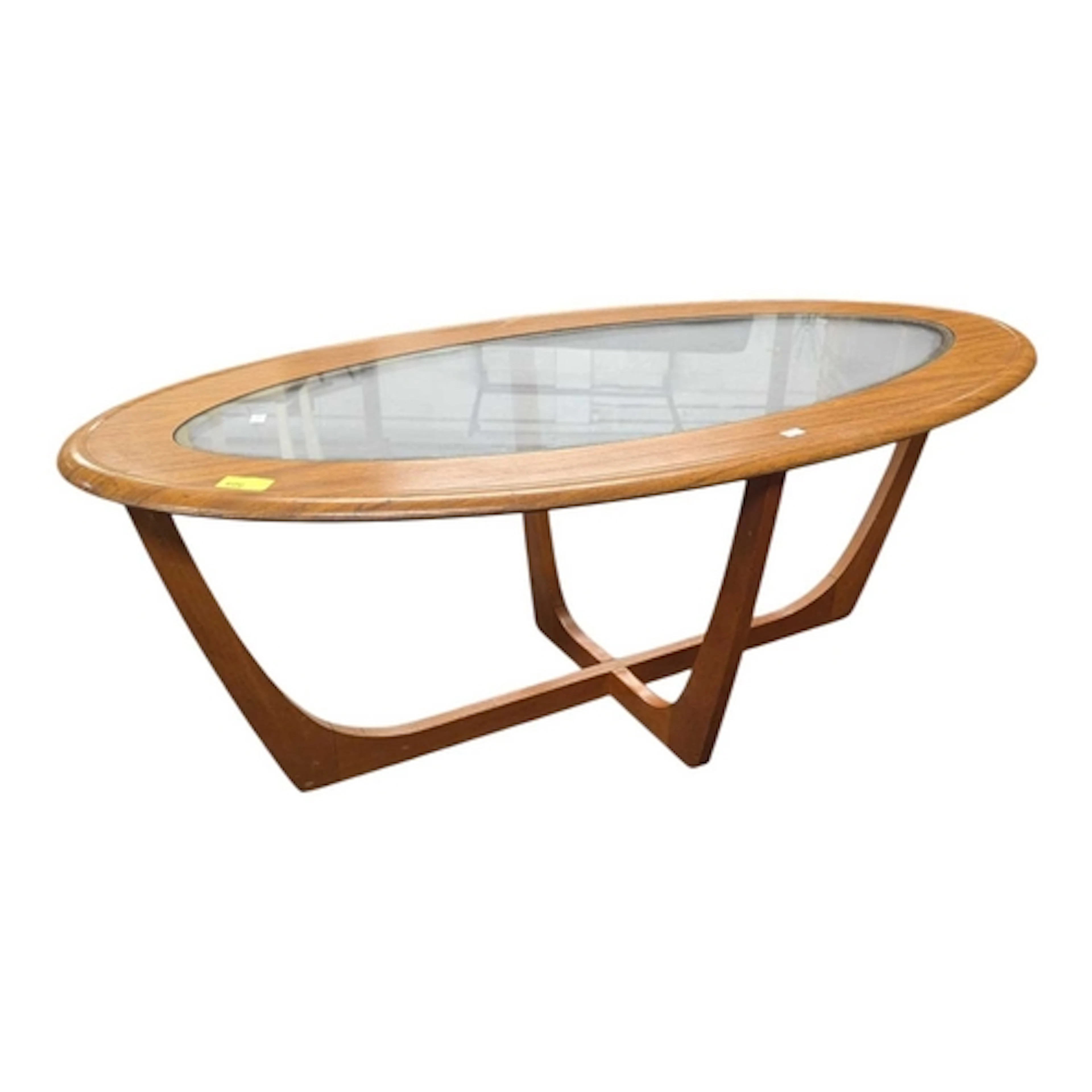 G Plan Furniture - A vintage 20th century teak oval coffee t...