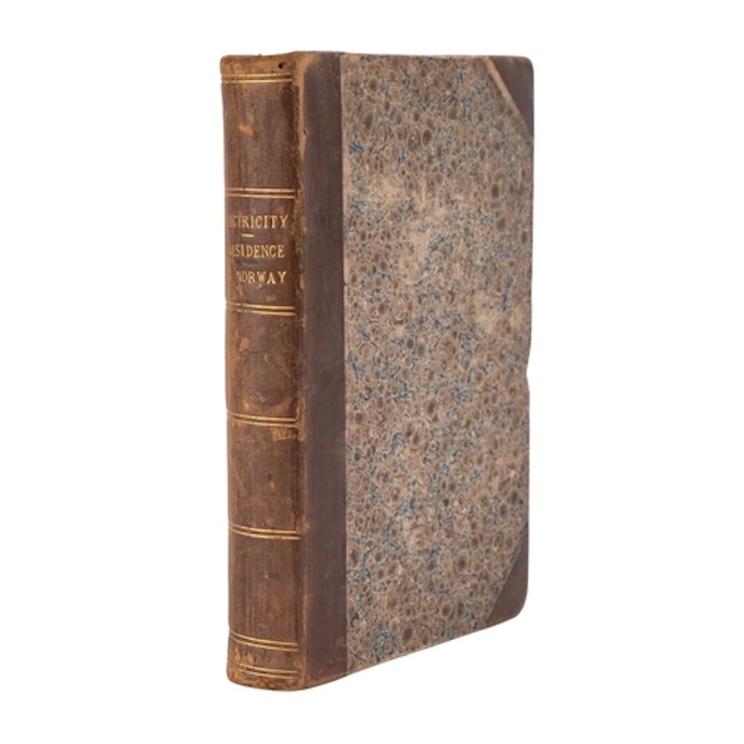 WILSON, George. Electricity and The Electric Telegraph: toge...