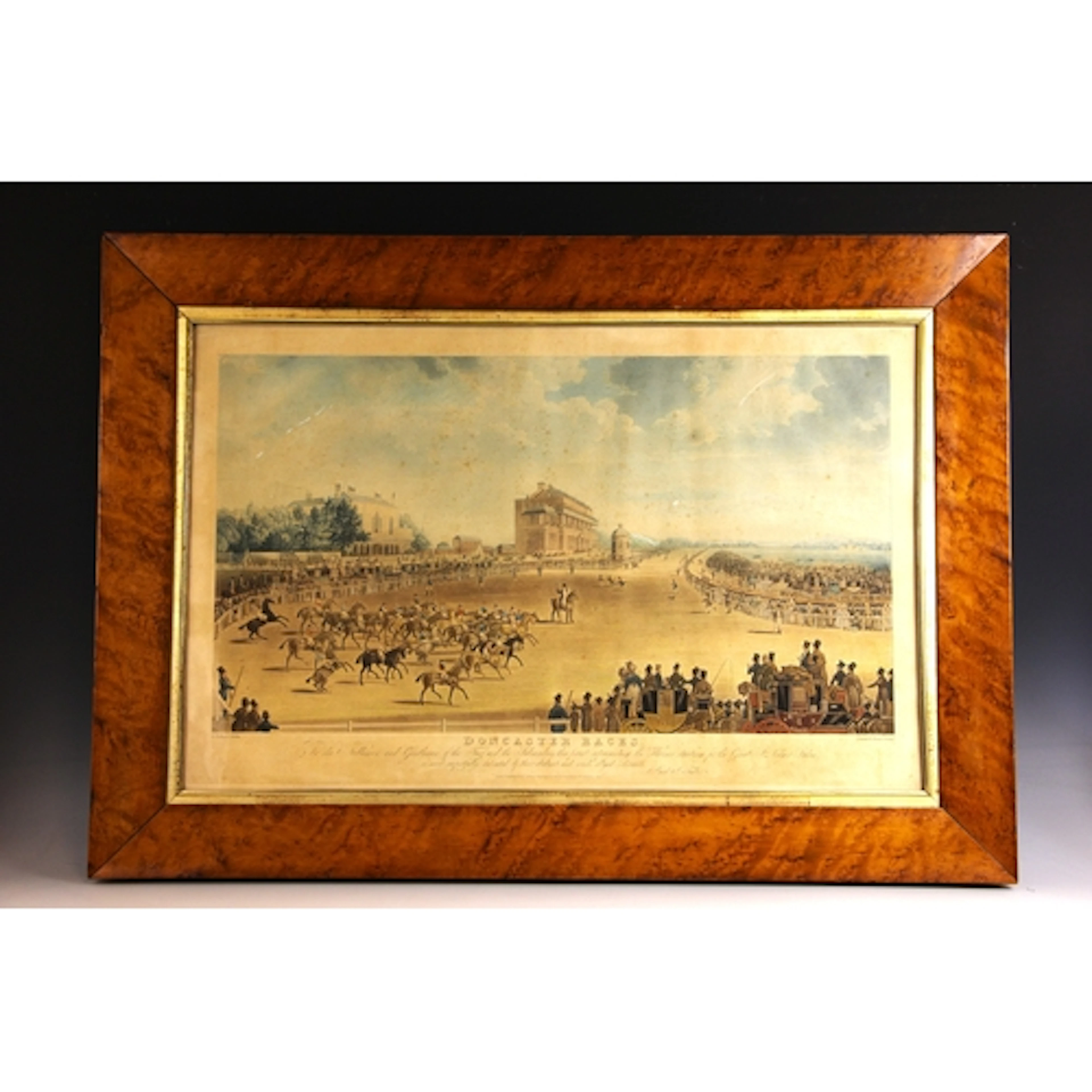 After James Pollard (British, 1792-1867), 'Doncaster Races...