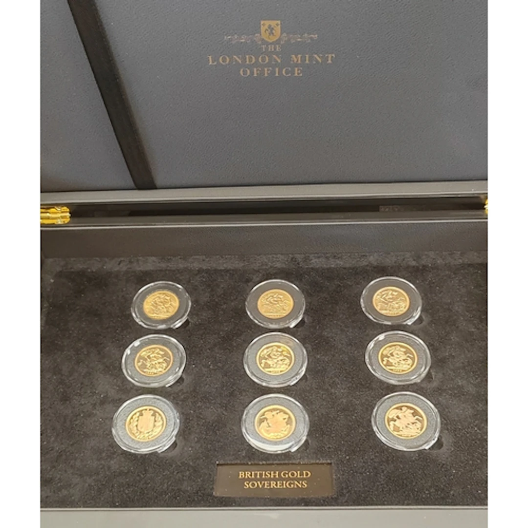 Investment Gold Lot - documents required. Nine Landmark Gold...