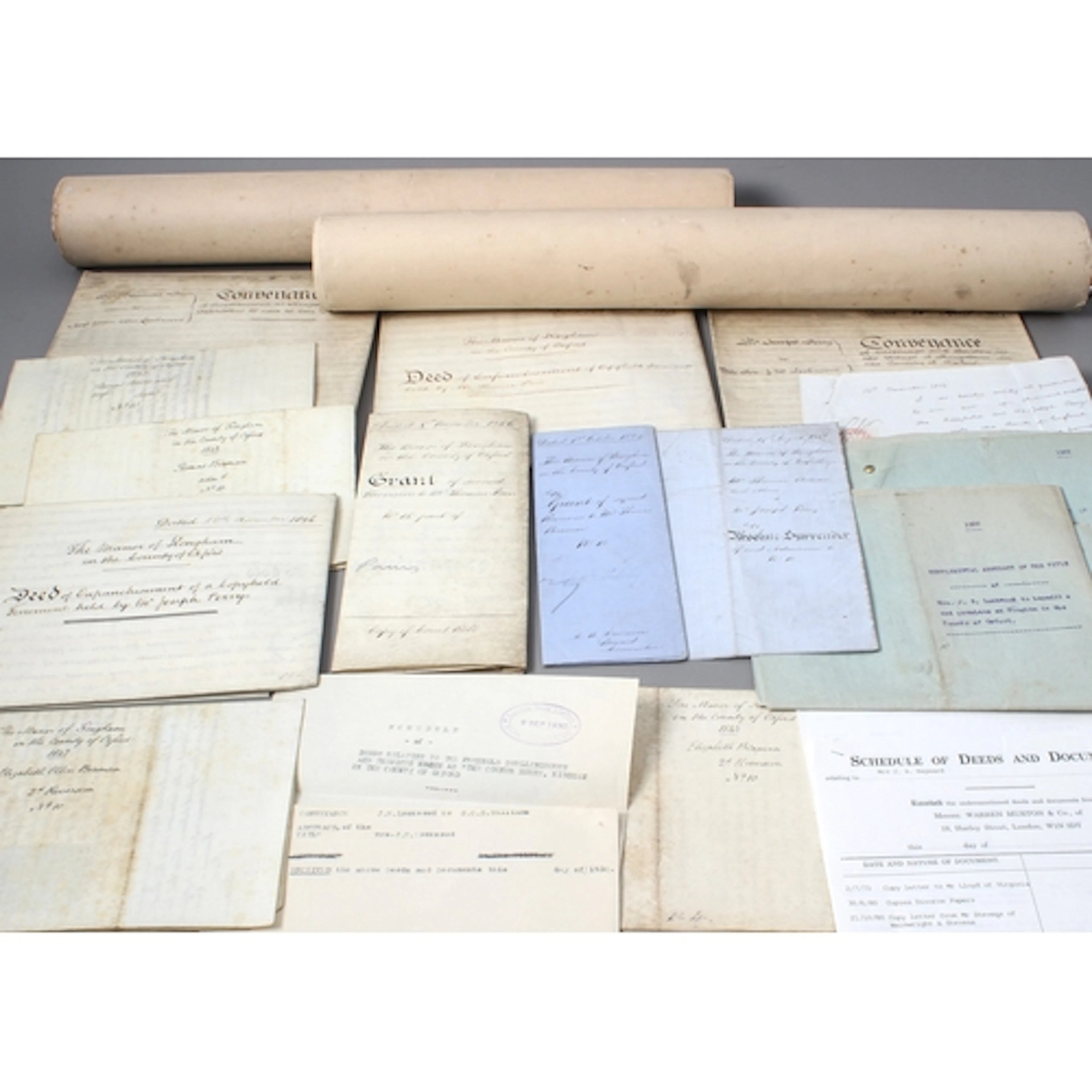 Local history interest: A fascinating collection of document...