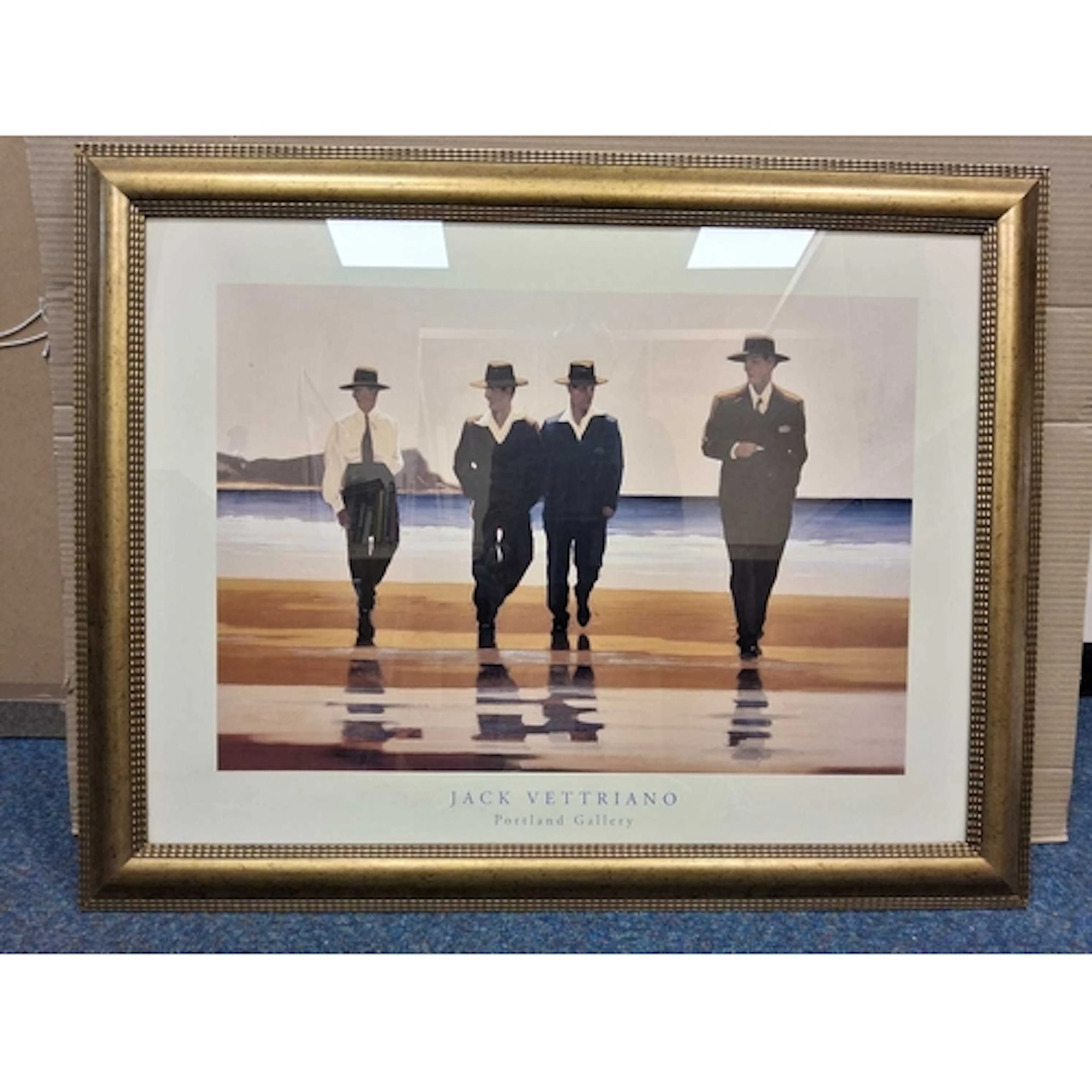 JACK VETTRIANO 'THE BILLY BOYS' FRAMED PRINT, published by T...