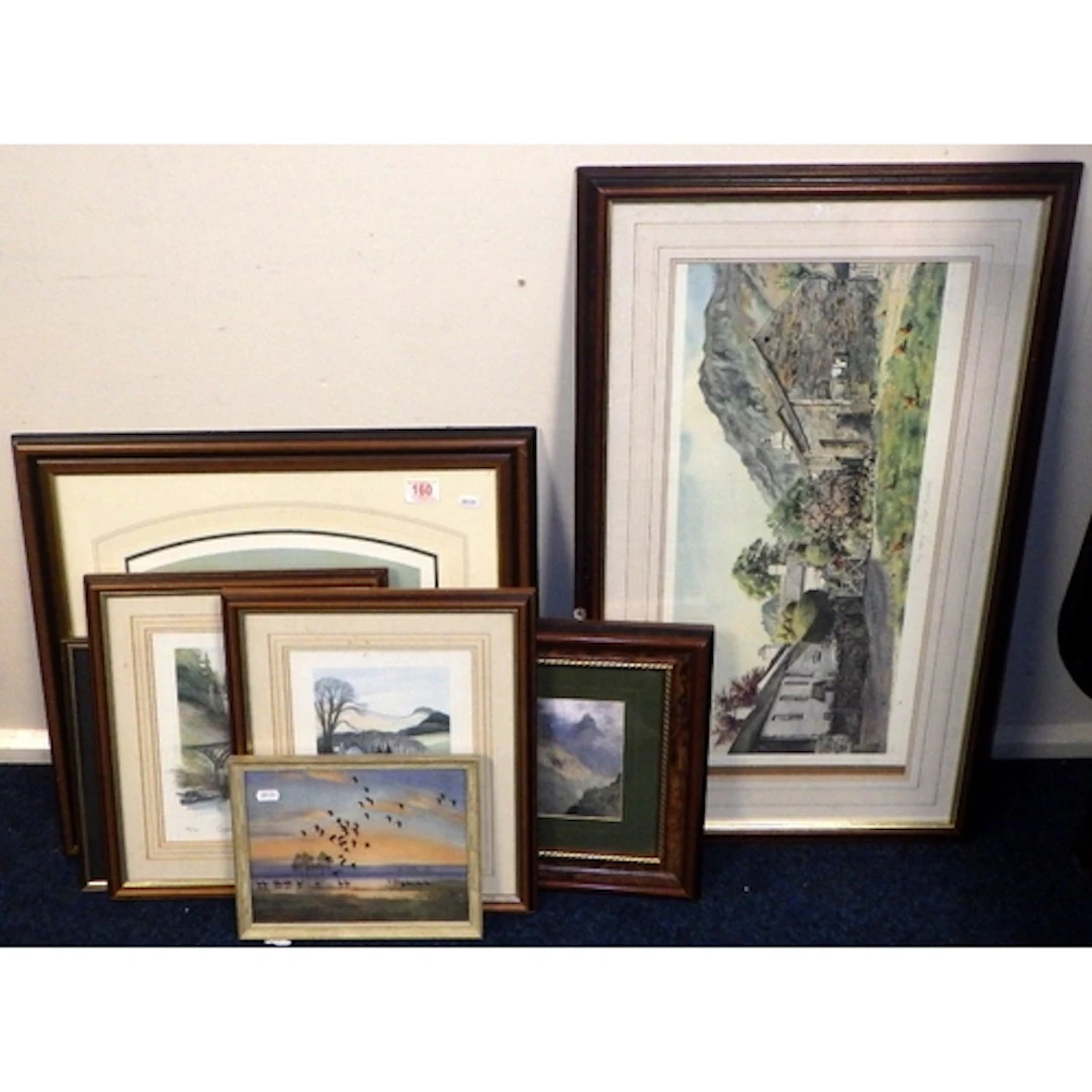A qty of prints