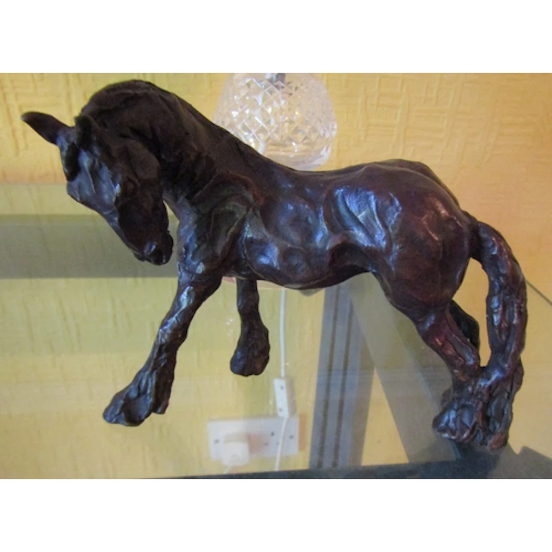 Siobhain Bulfin (B. 1969) Original Bronze Sculpture of Horse...