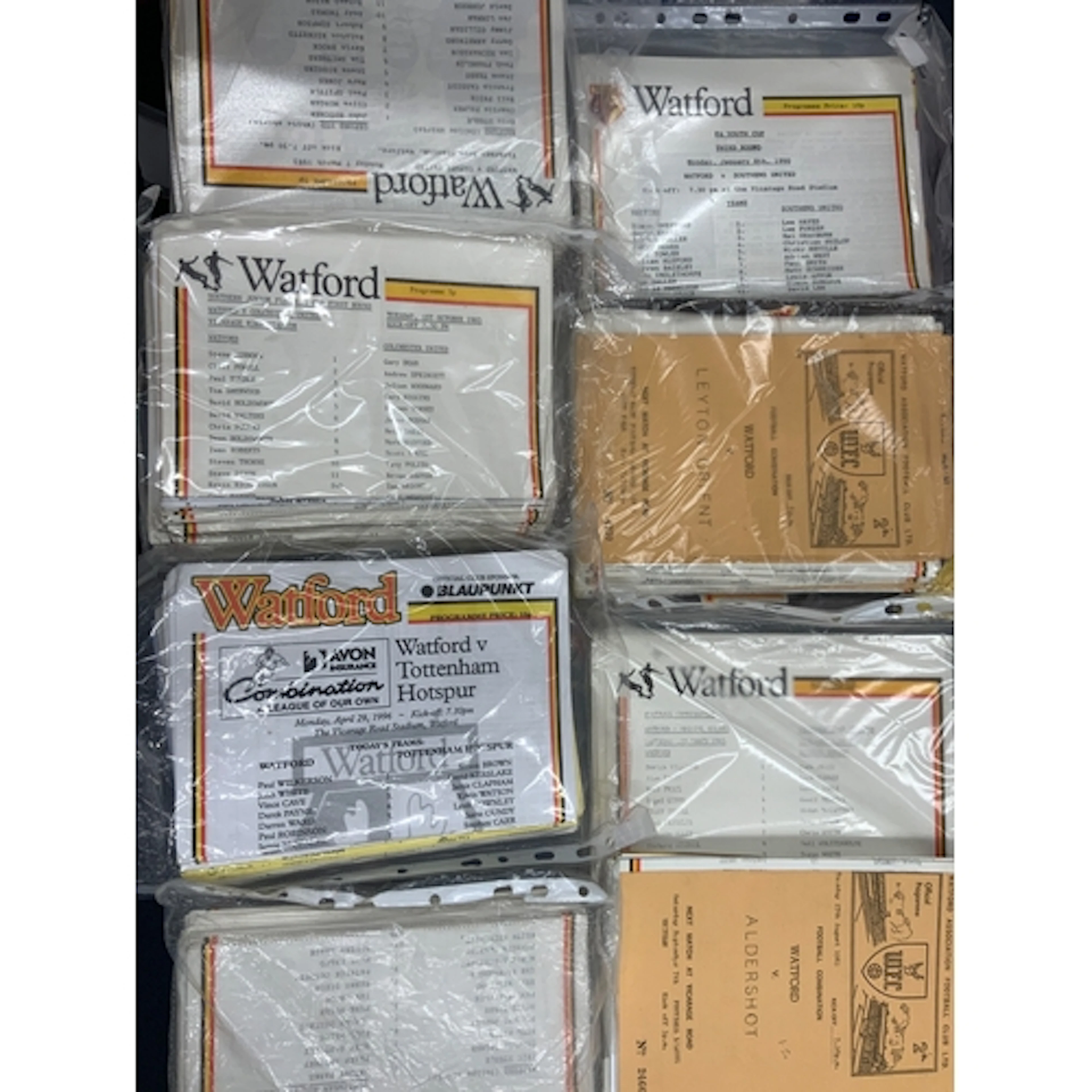 Watford Home Reserve + Youth Home Football Programmes: From ...