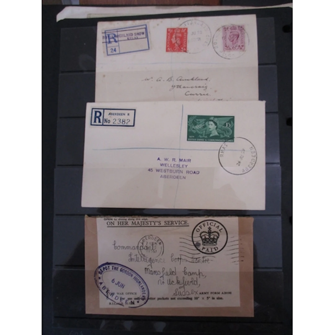 A large and mixed accum of mostly world covers and cards inc...