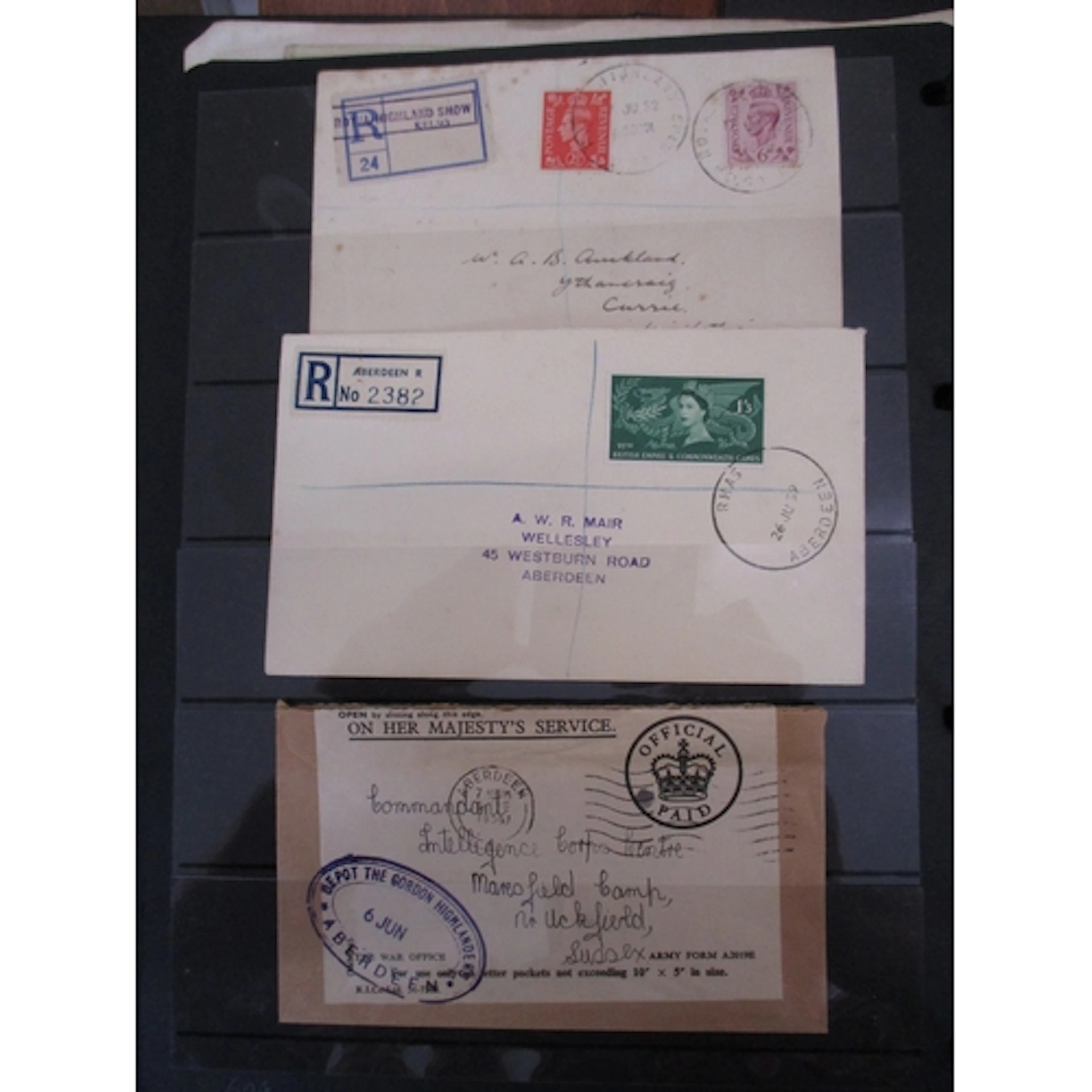 A large and mixed accum of mostly world covers and cards inc...