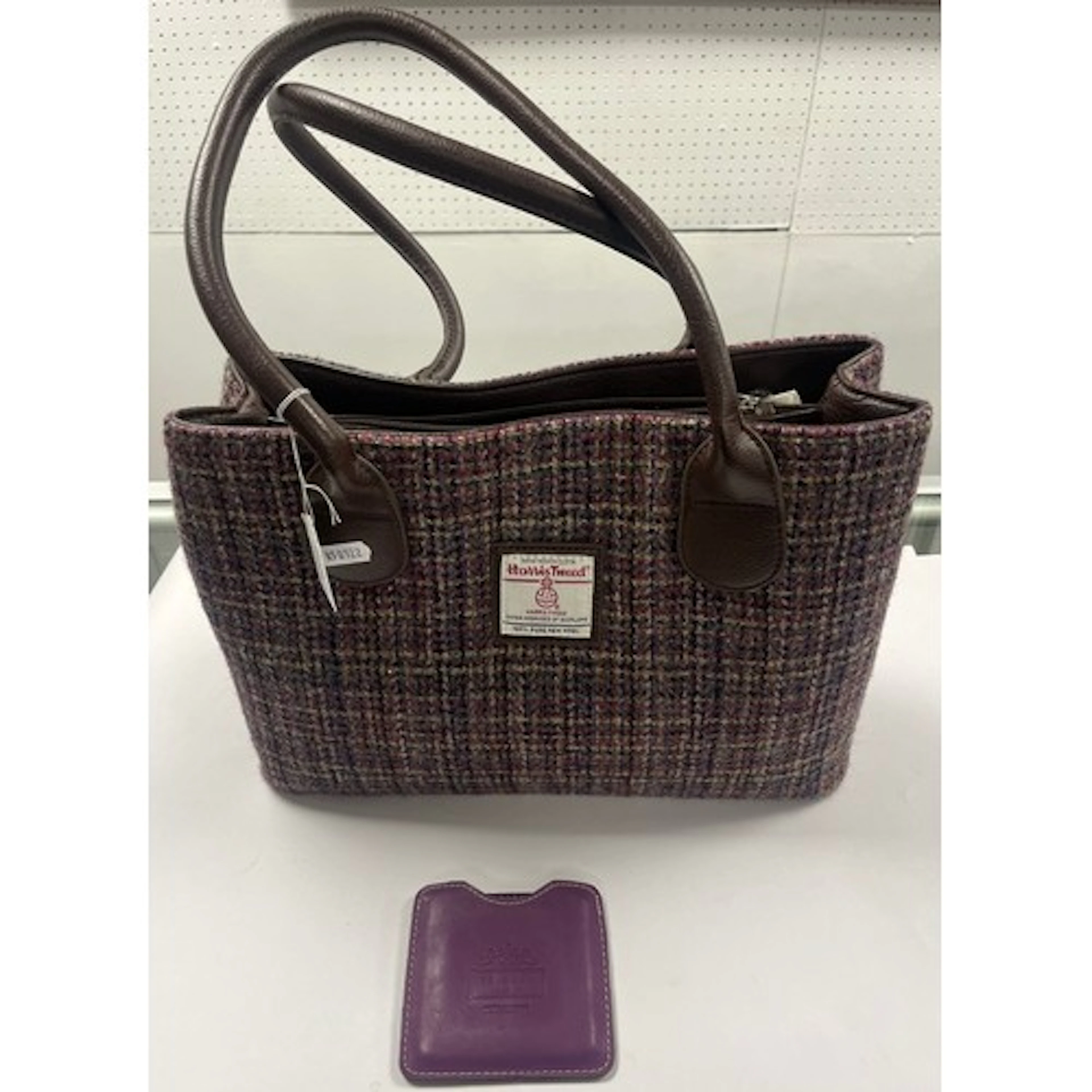 Harris Tweed handbag.