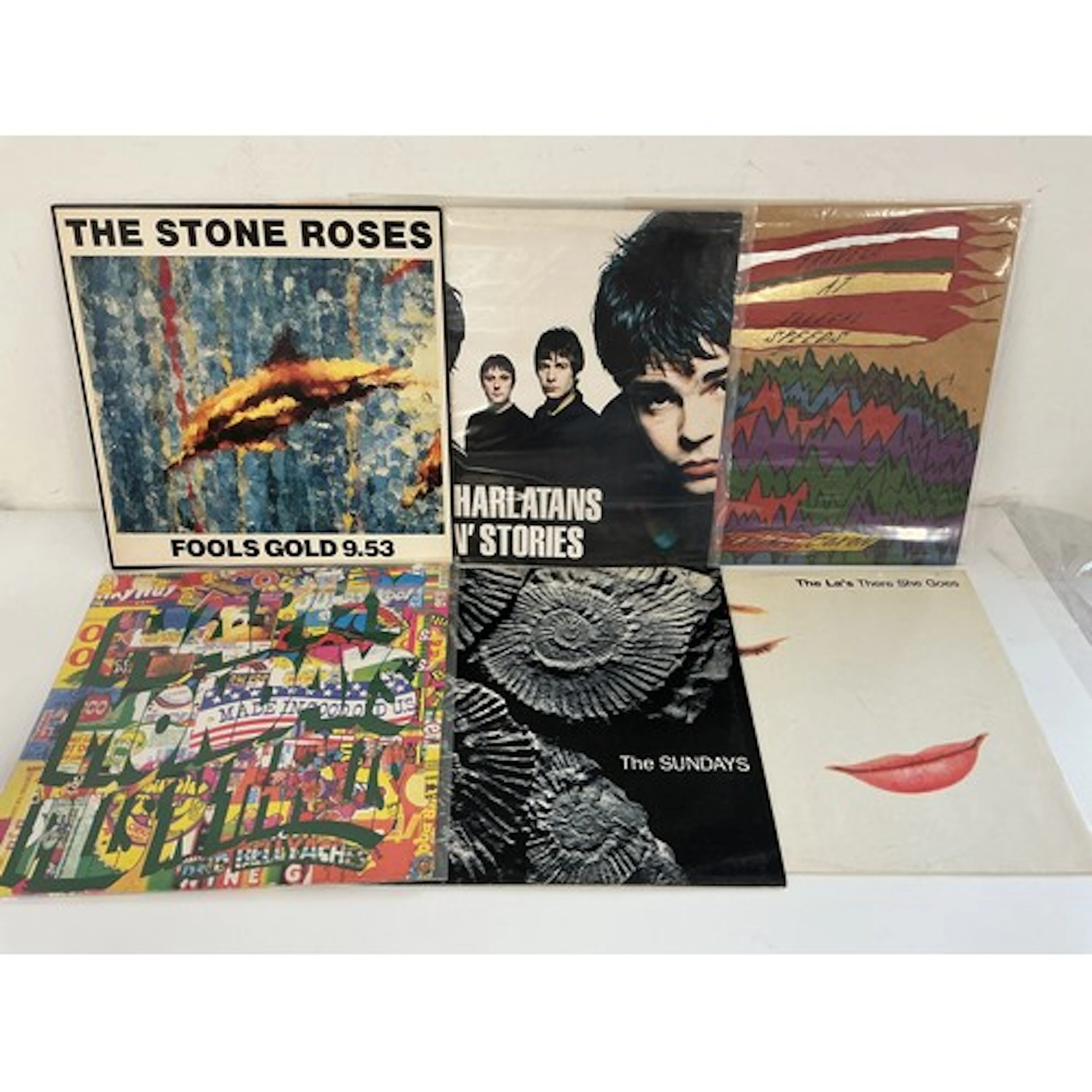 Six indie alternative LPs and 12” singles by various a...