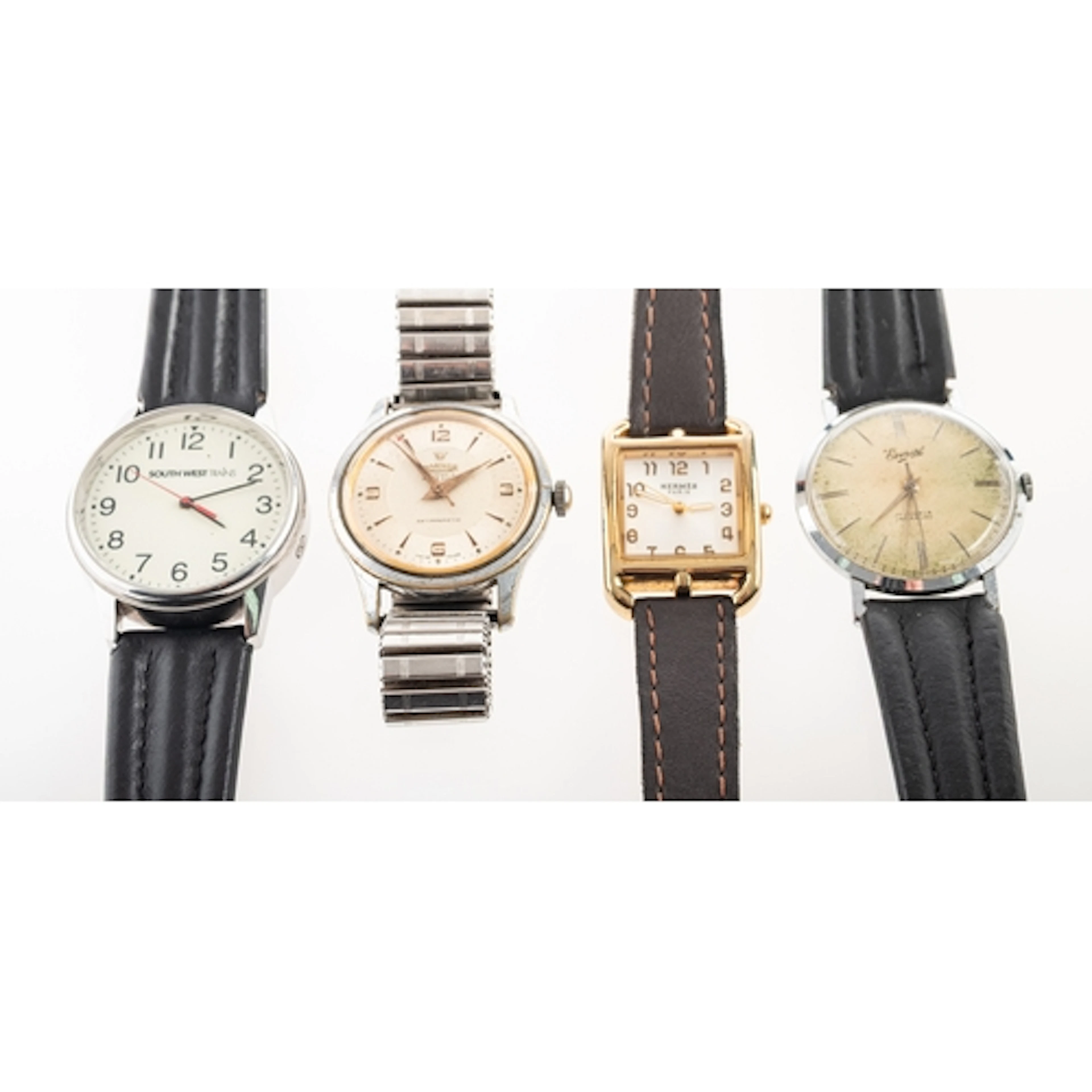 Four wristwatches to include;- Roamer, a 1950s/60s gentlema...