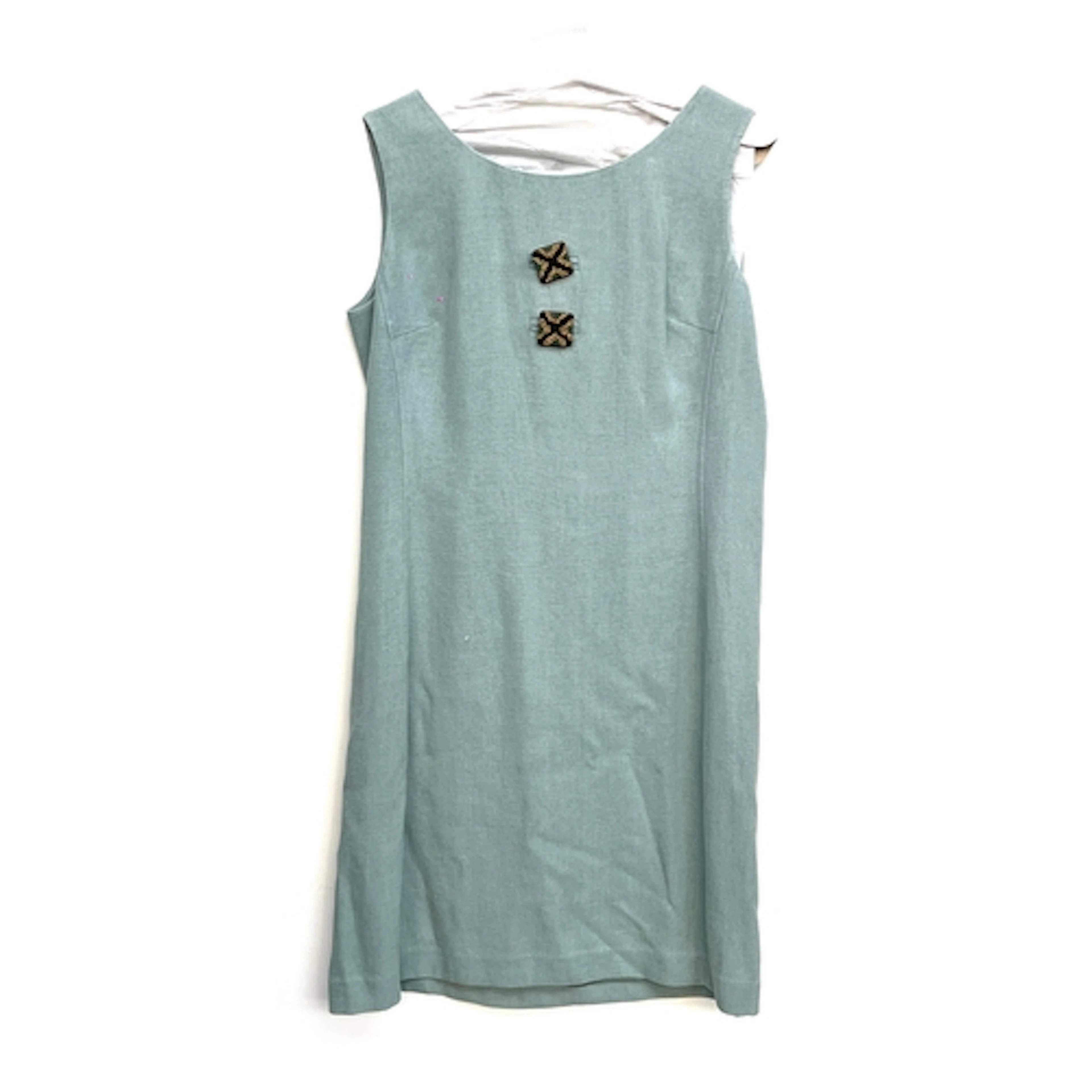 A Ronit Zilkha silk dress in a white, green and purple print...