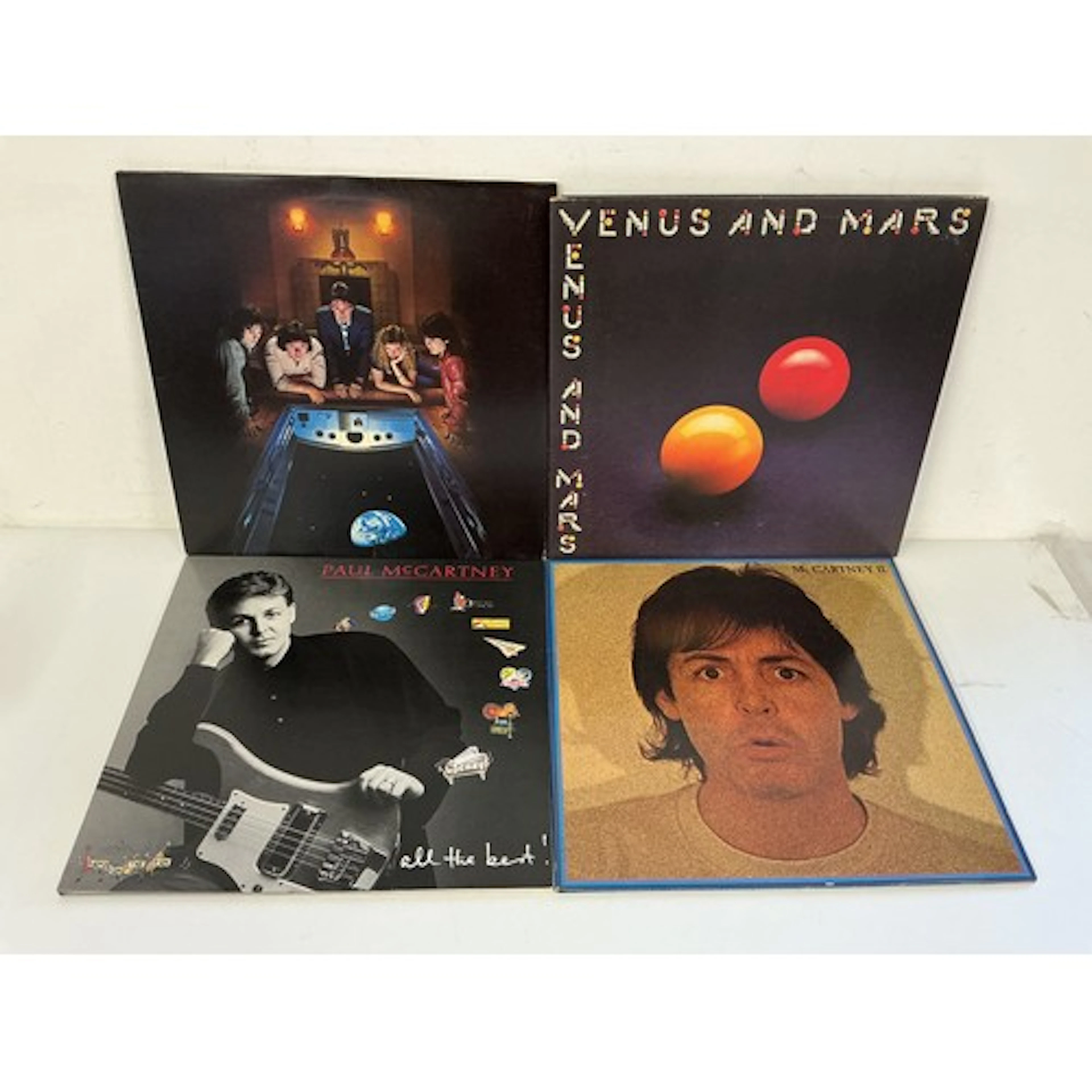 Four Paul McCartney LPs comprising McCartney II, Venus And M...