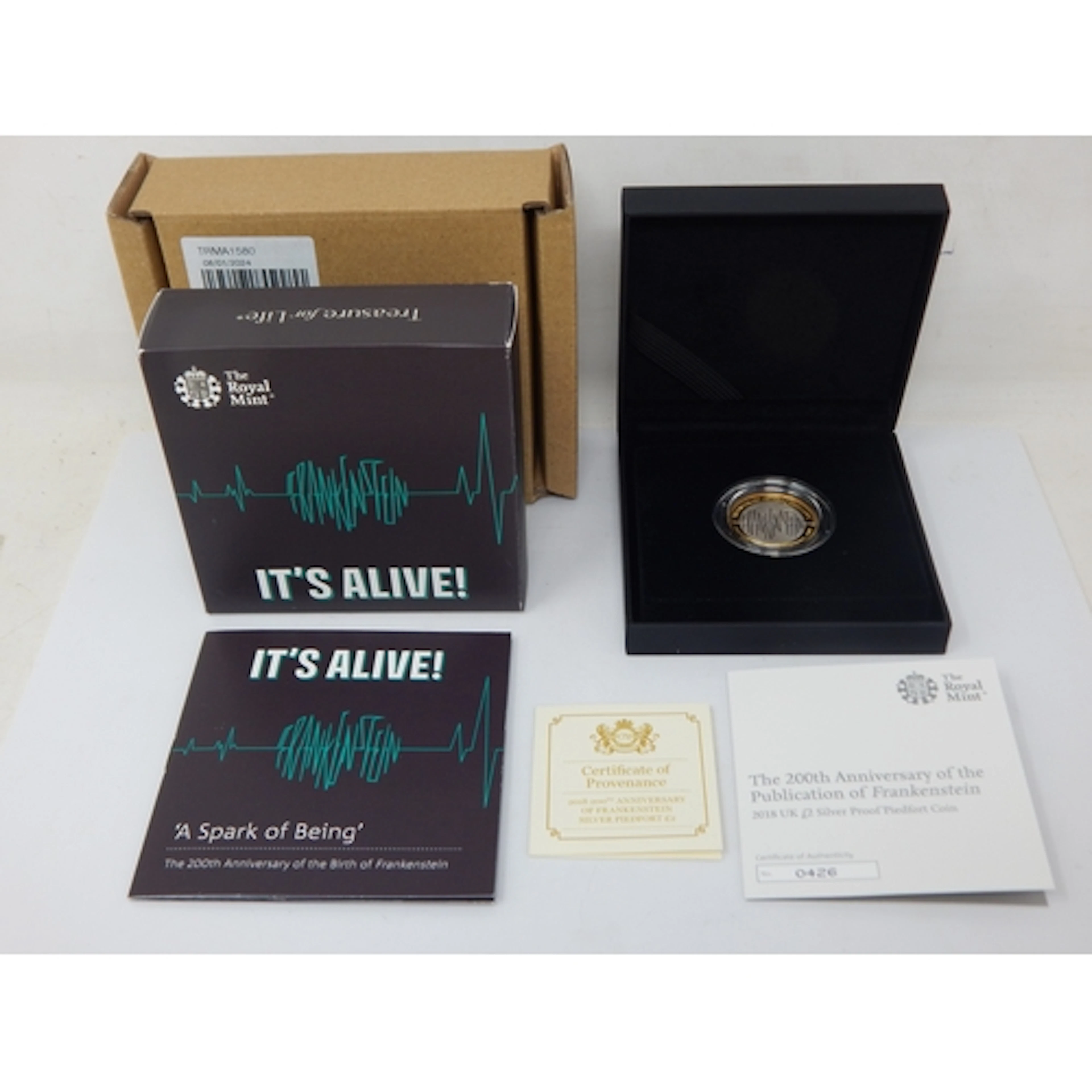 Royal Mint 2018 UK £2 Silver Proof Piedfort Coin Celebrating...