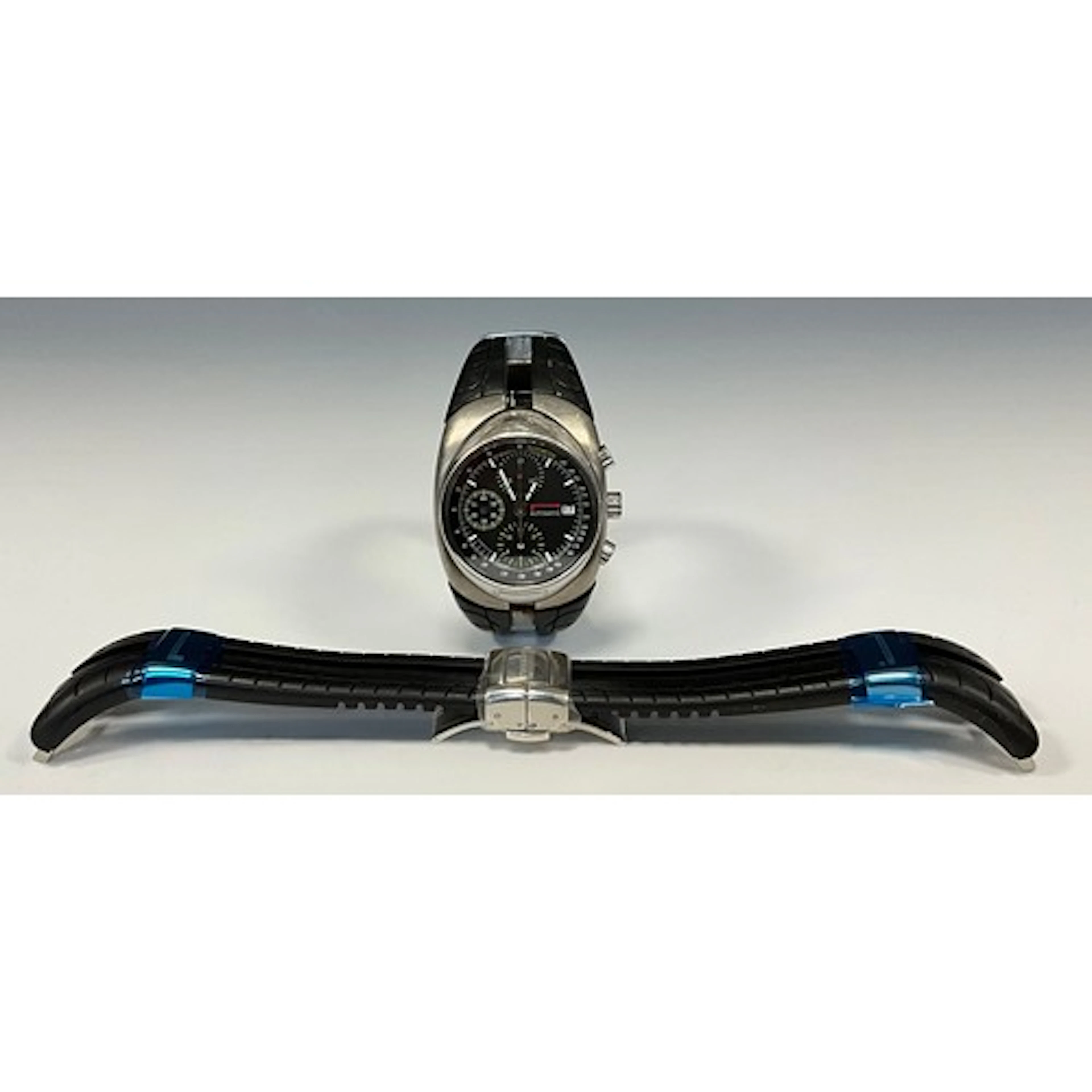 Pirelli - a titanium and stainless steel automatic Chronogra...