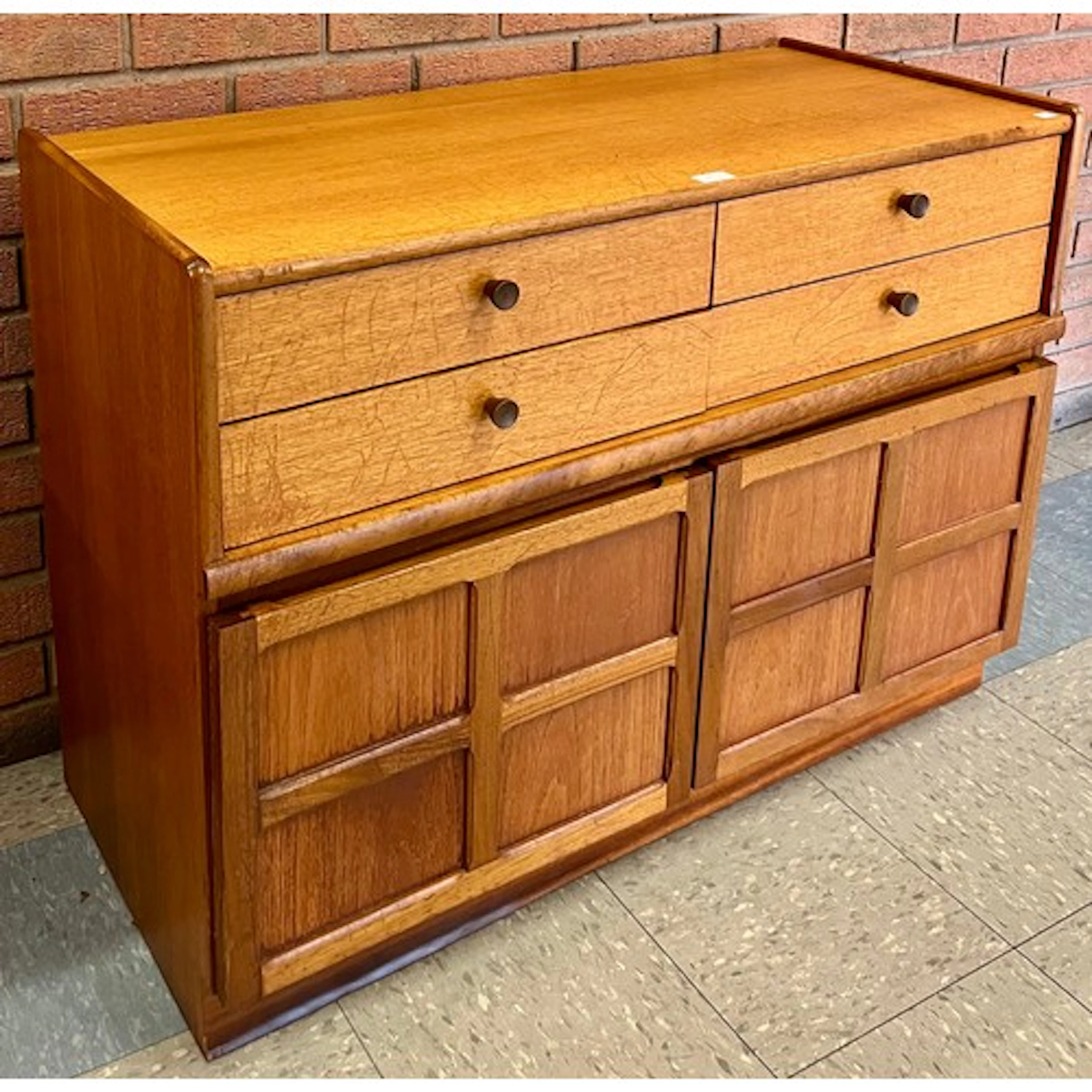 A Nathan Squares teak sideboard