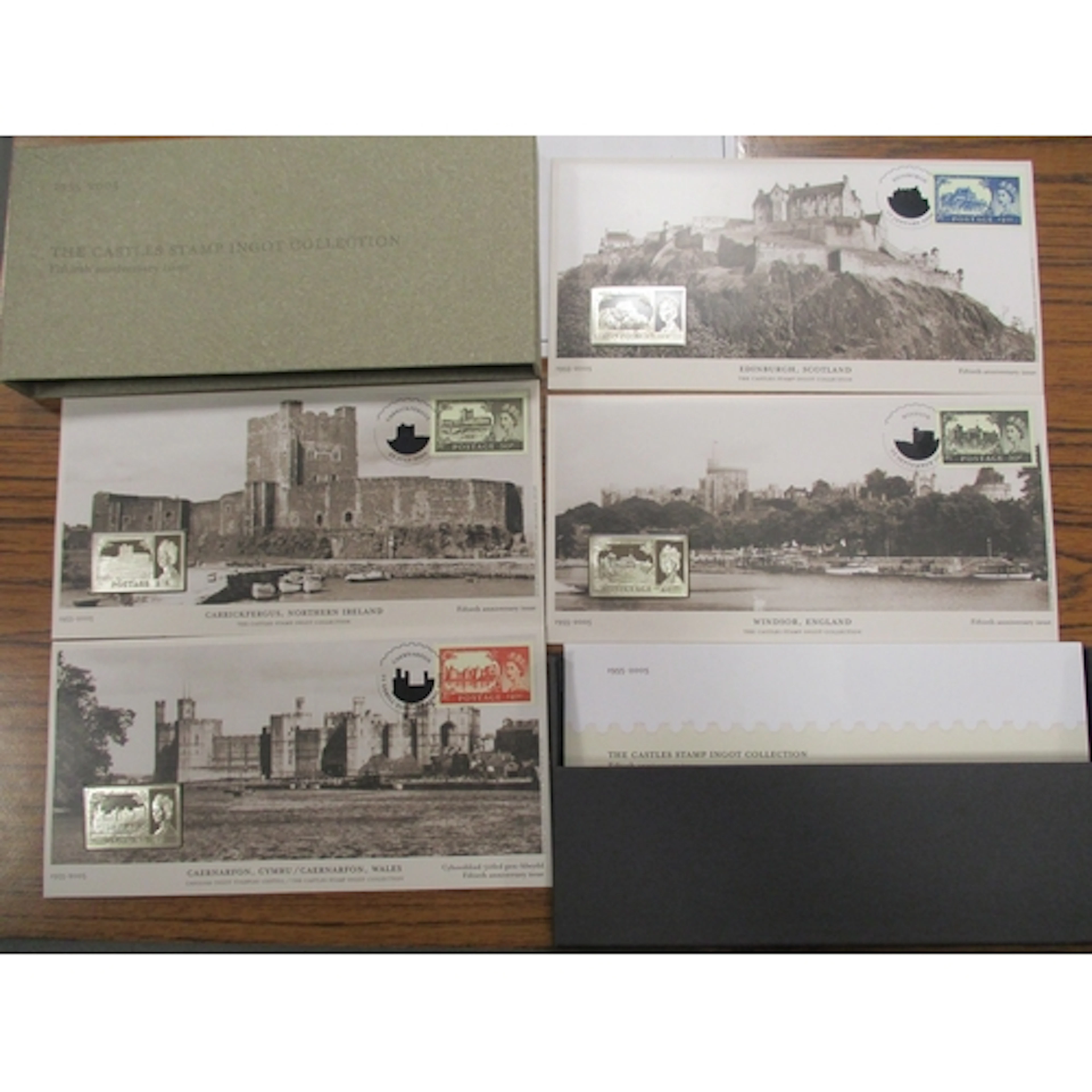 1955-2005 'The Castles stamp ingot collection' 50th Annivers...