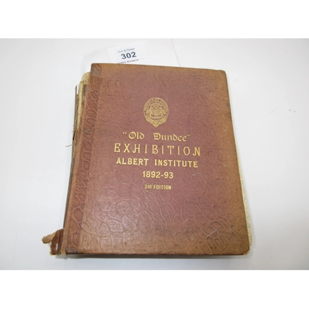 Book - Old Dundee Exhibition Albert Institute 1892-93