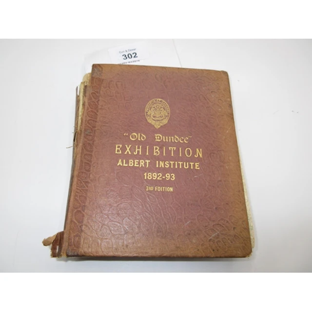 Book - Old Dundee Exhibition Albert Institute 1892-93