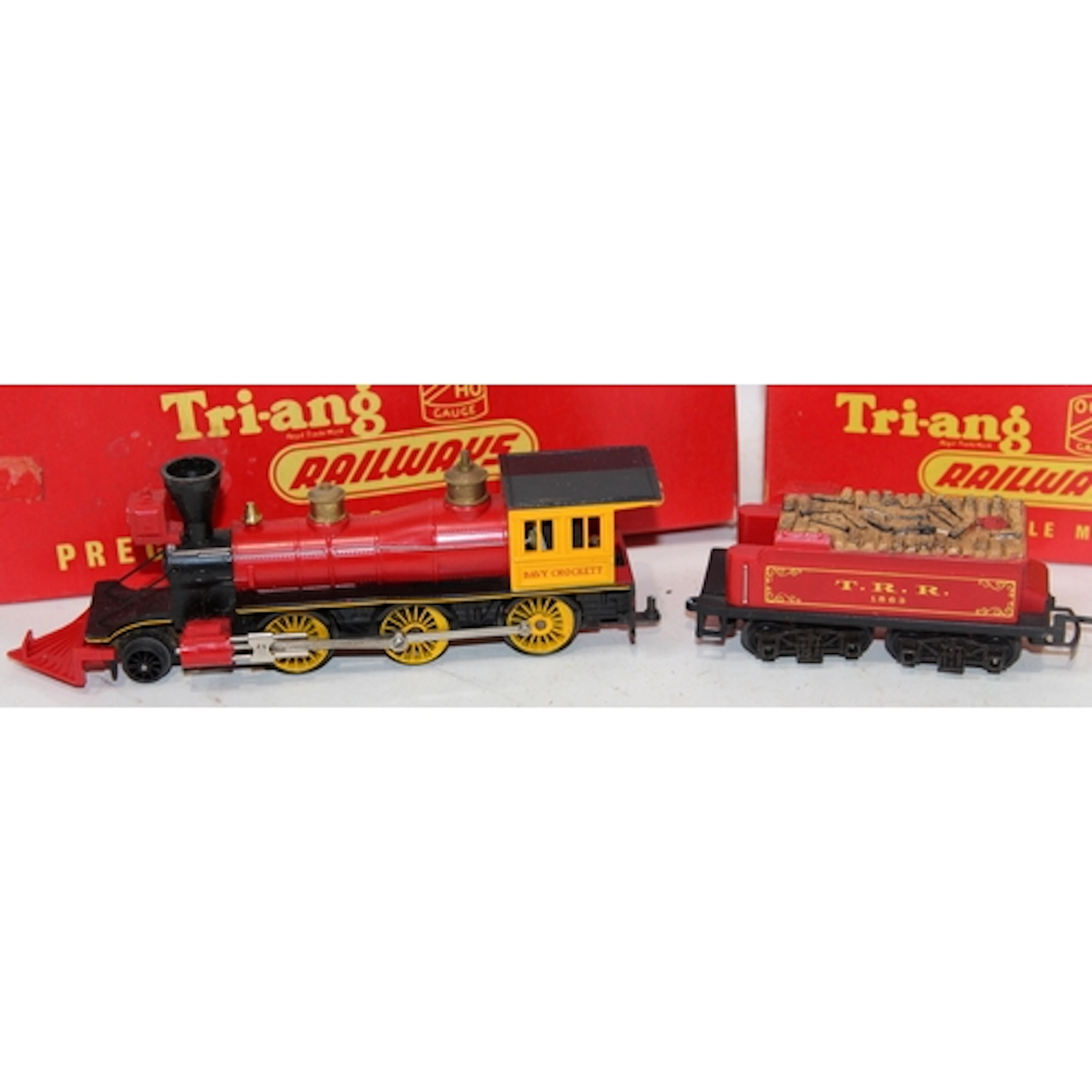 Vintage Hornby OO gauge Old Time Locomotive 'Davy Crockett' ...