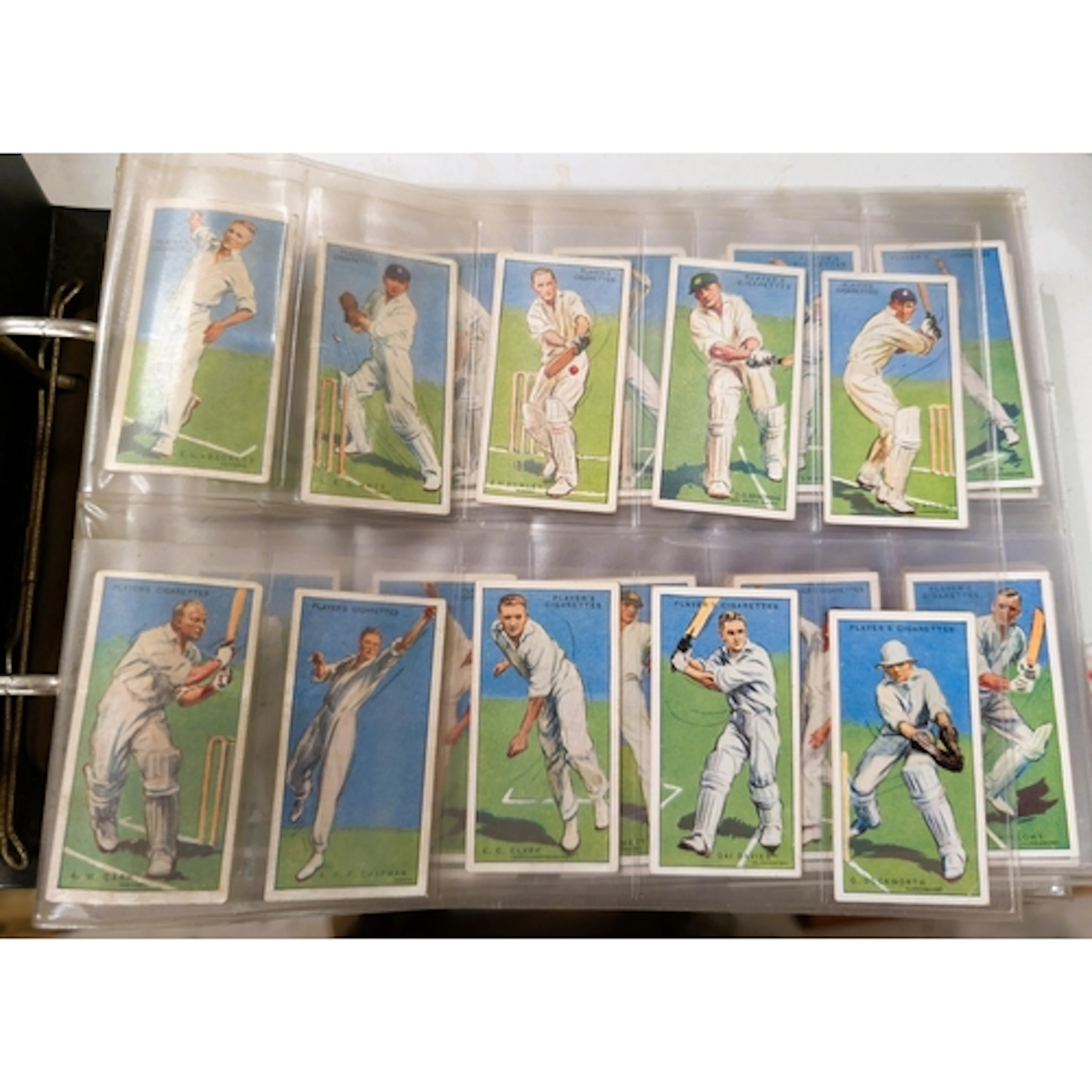 An Album of Cigarette cards Churchman's Footballers, Boxers,...