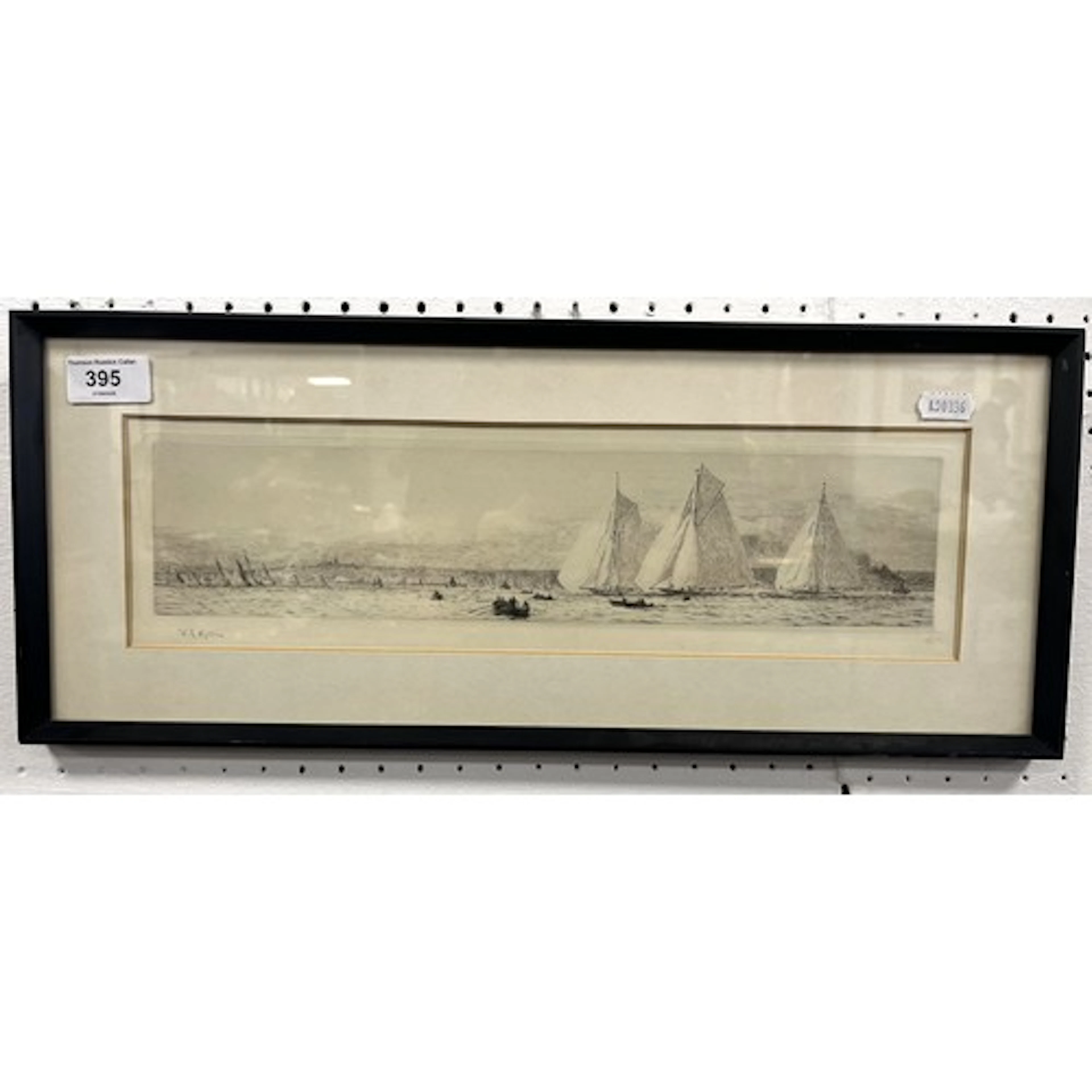 William Lionel Wyllie, 'Ryde Week', Etching, signed lower le...