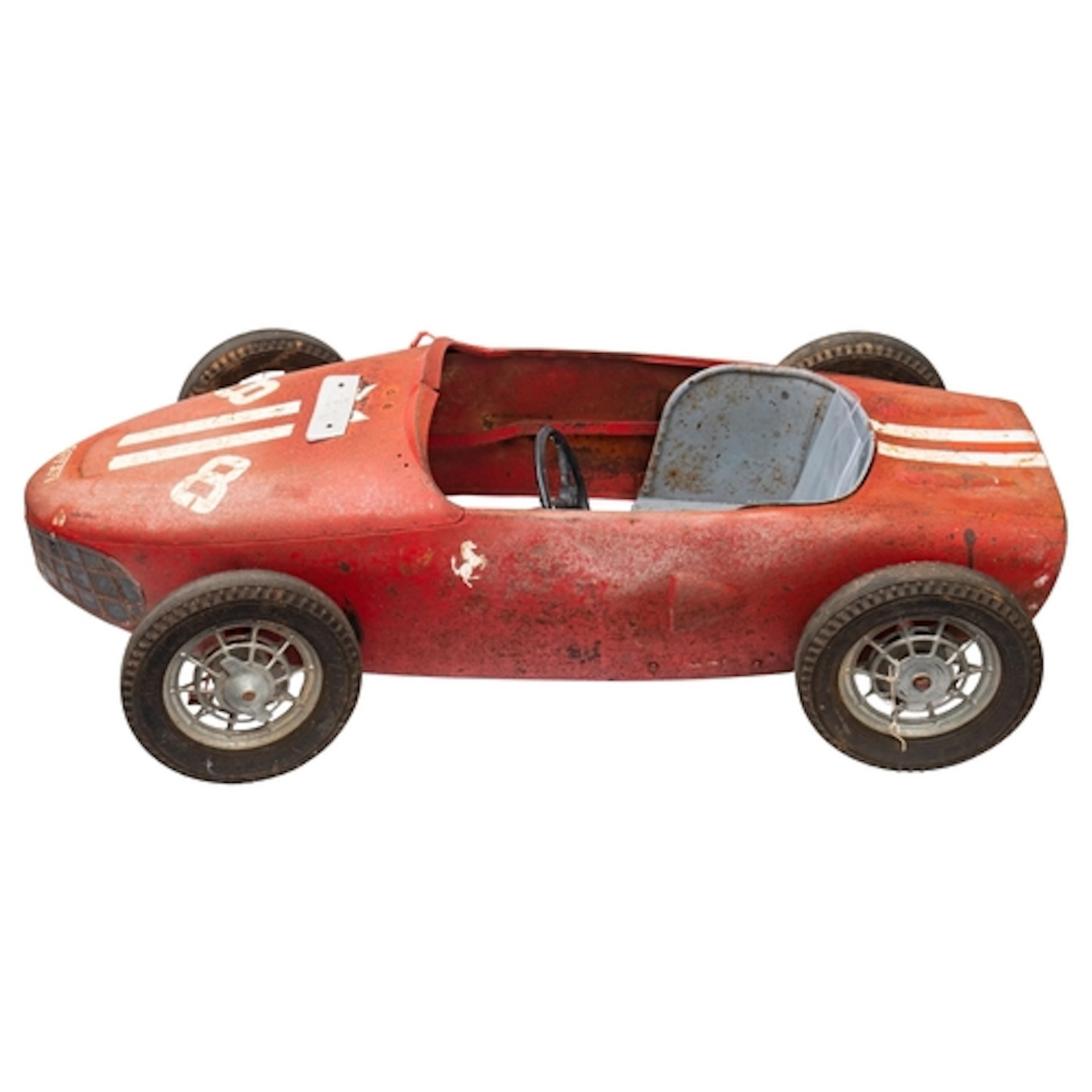 A rare Ferrari 156 'Shark Nose' F1 pedal car, by Morellet Gu...