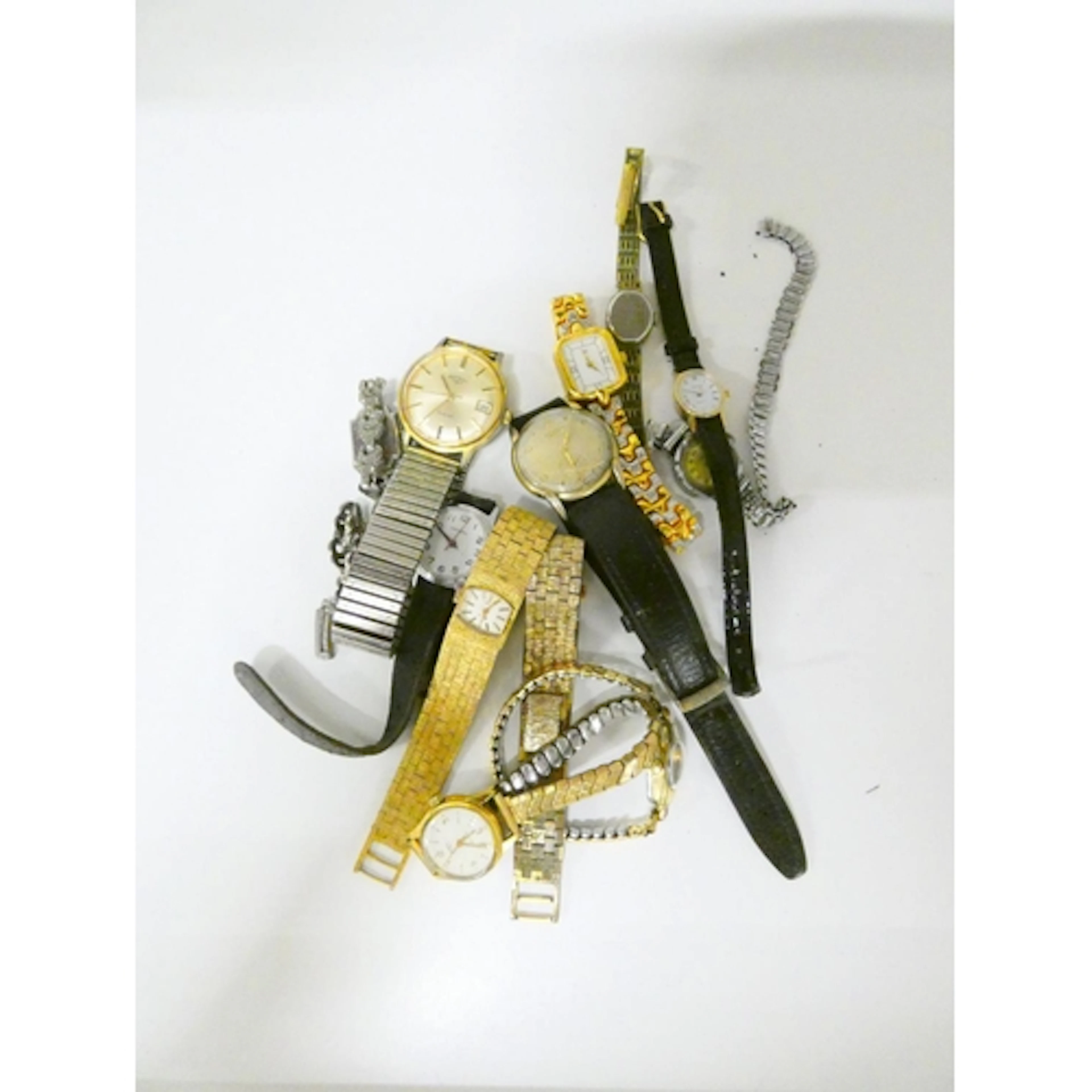 A collection of vintage watches to include a Rotary 17 jewel...