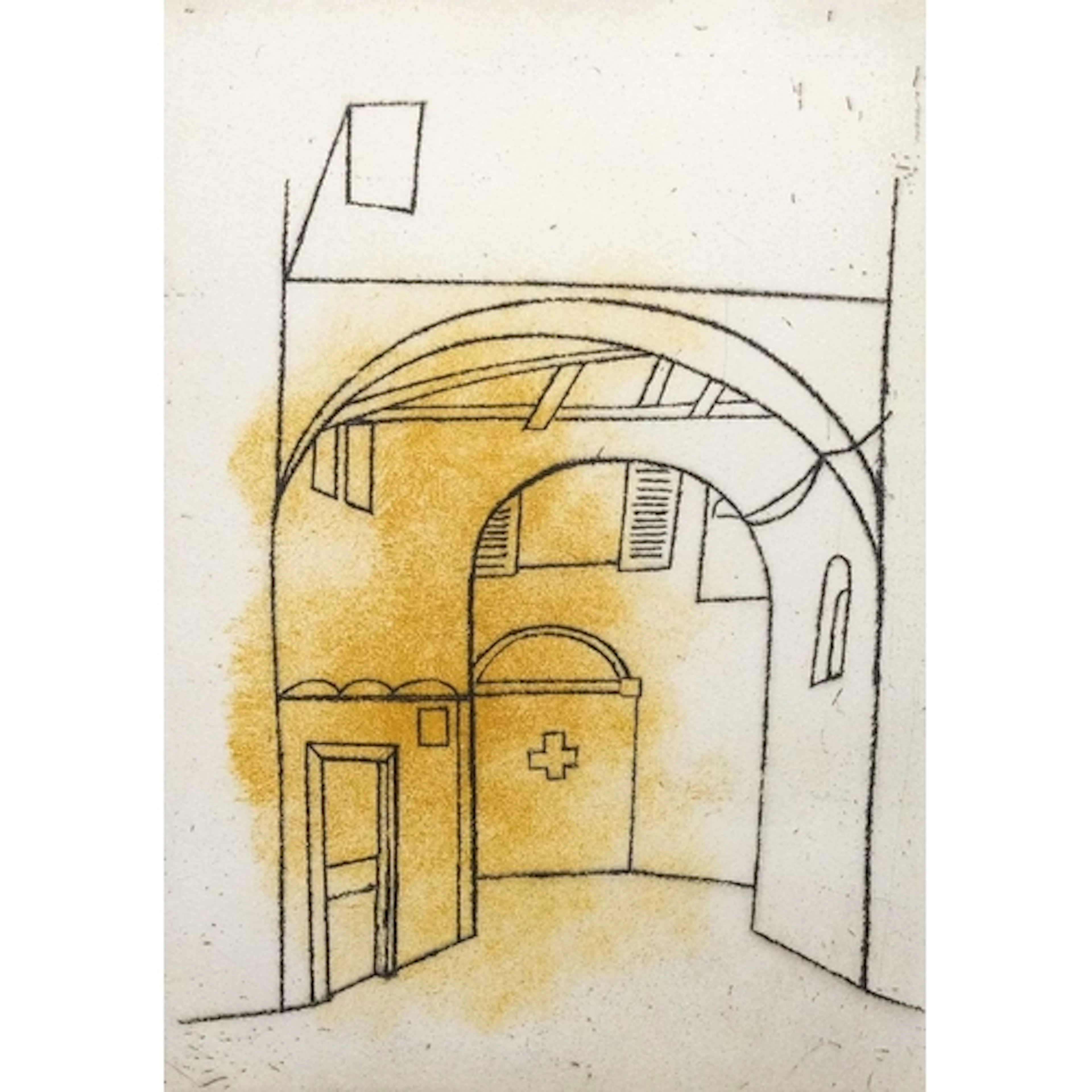 § Alexander MACKENZIE (1923-2002) Luca (2002) Etching and aq...